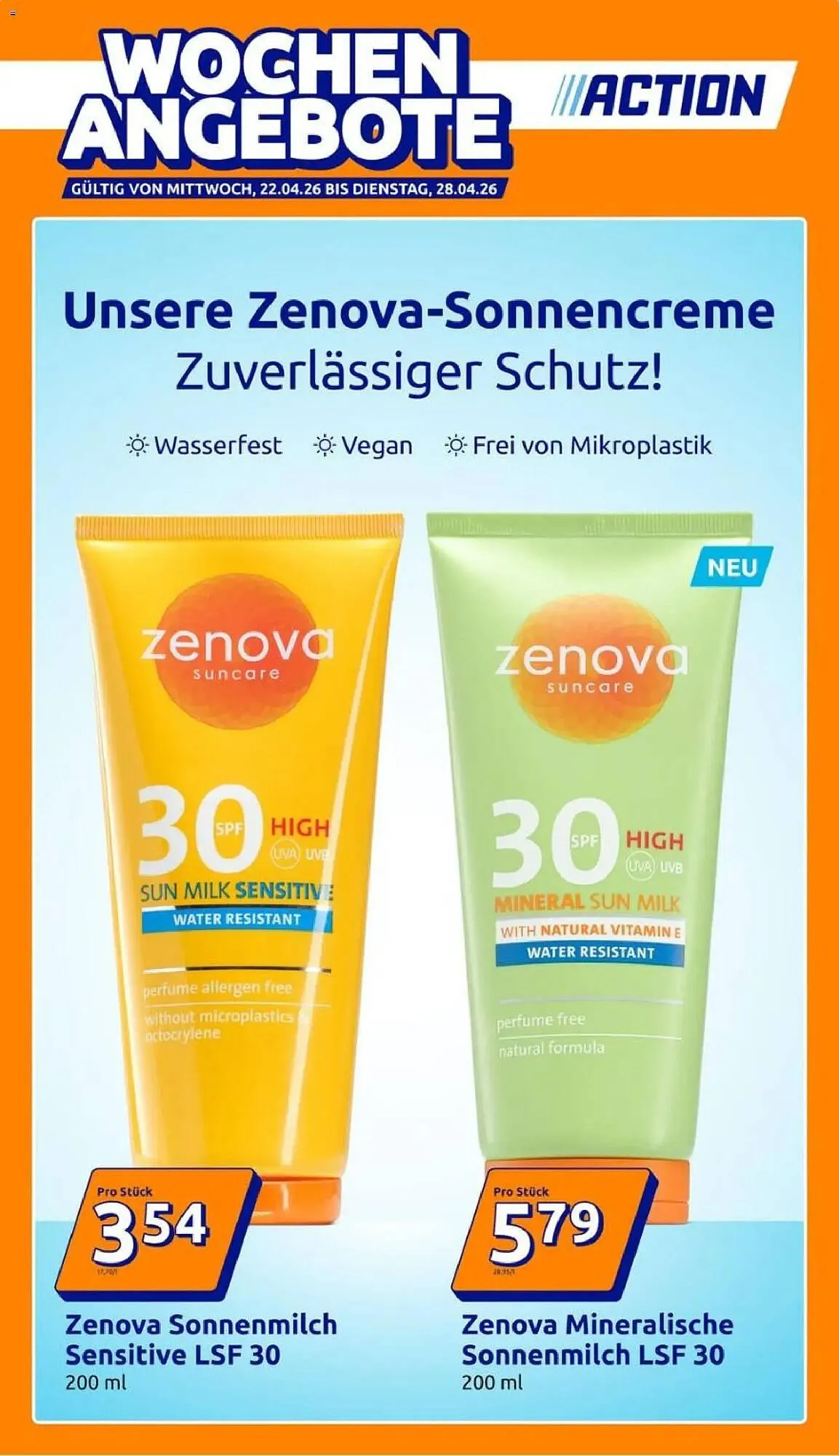 Action Prospekt von 22. April bis 28. April 2026 - Prospekt seite 1