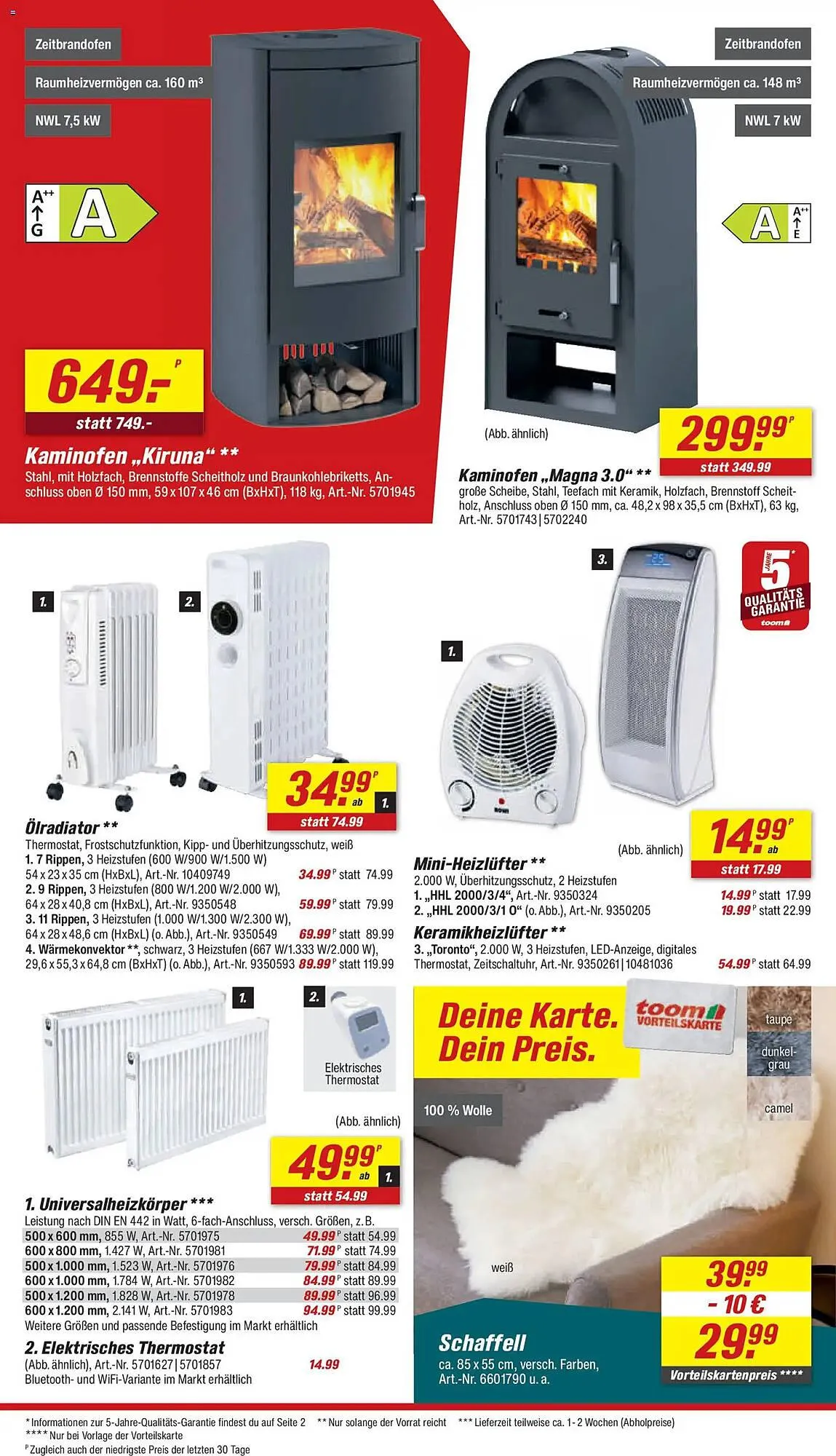 Toom Baumarkt Prospekt von 15. November bis 21. November 2025 - Prospekt seite 12