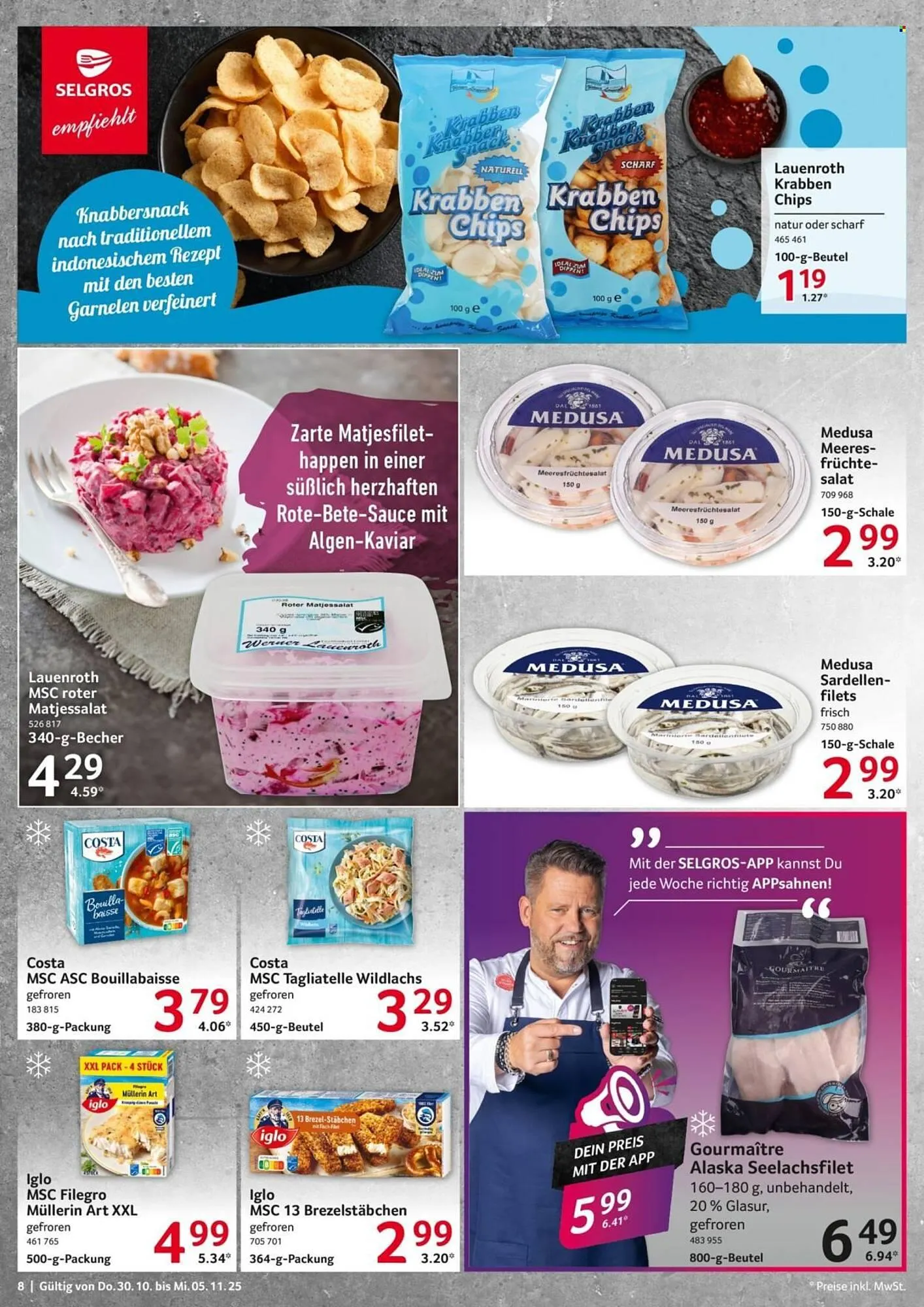 Selgros Prospekt von 30. Oktober bis 5. November 2025 - Prospekt seite 8