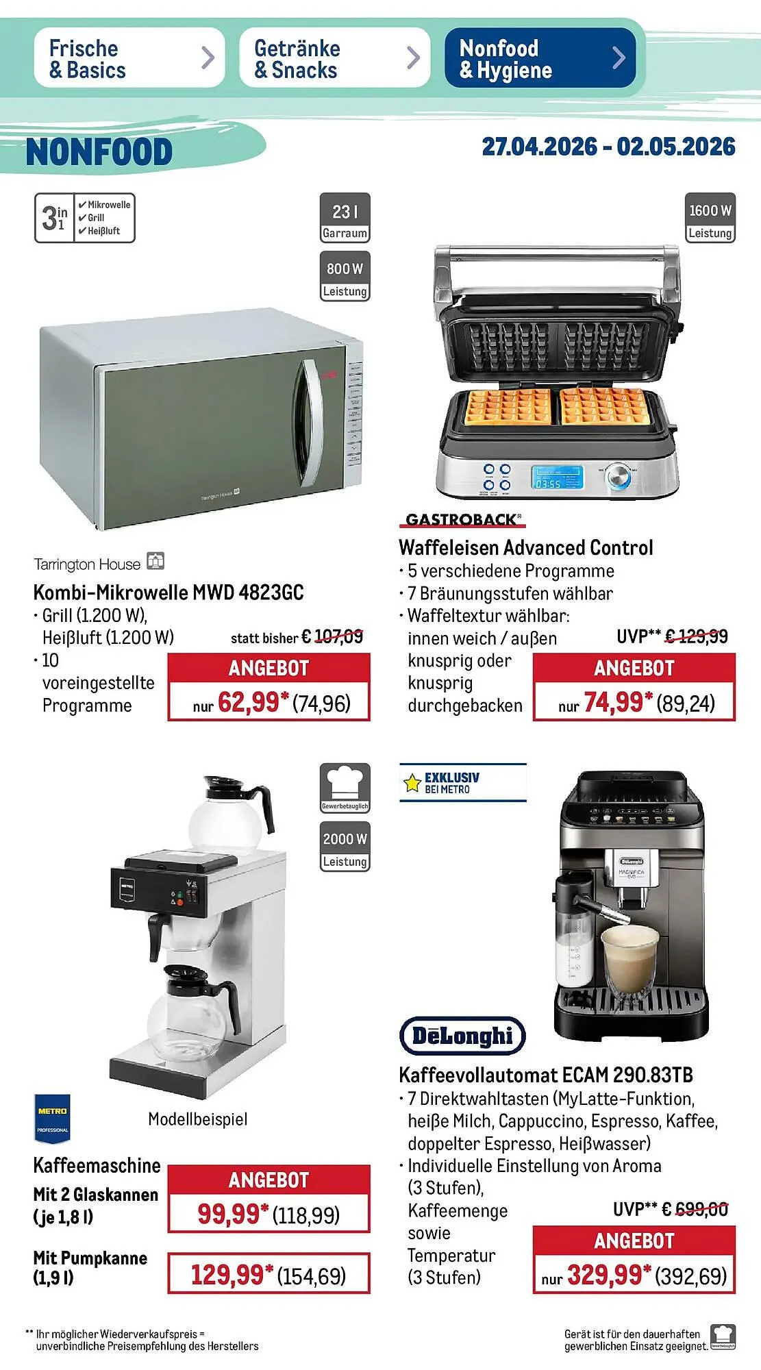 METRO Prospekt von 26. April bis 2. Mai 2026 - Prospekt seite 44