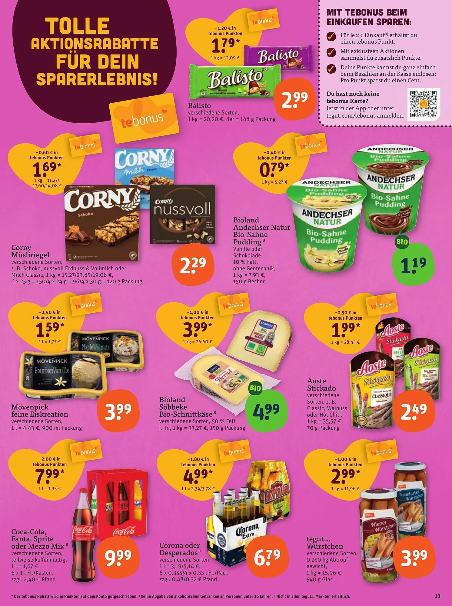 Tegut Prospekt von 20. März bis 21. März 2026 - Prospekt seite 15