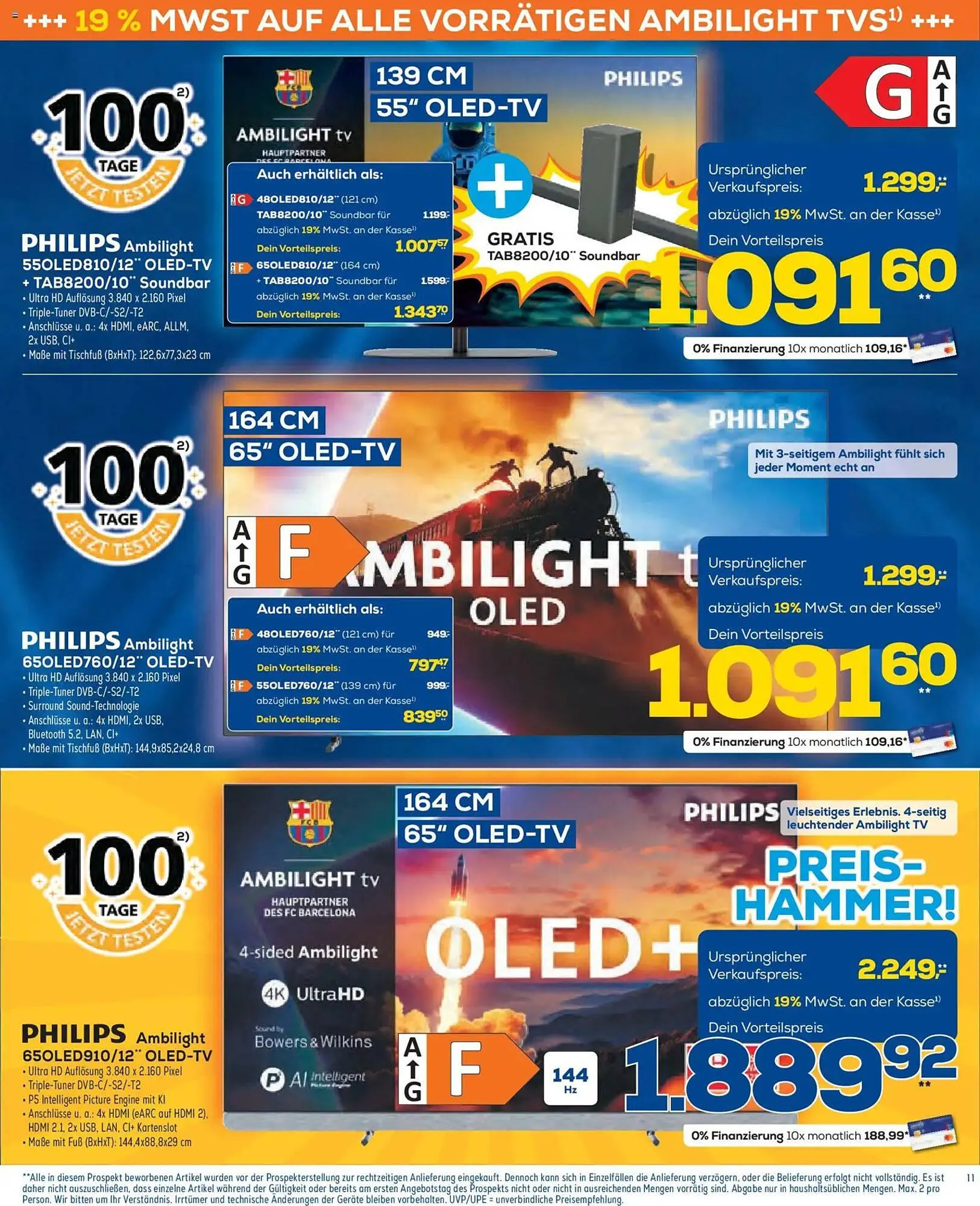 Euronics XXL Prospekt von 22. Oktober bis 28. Oktober 2025 - Prospekt seite 11