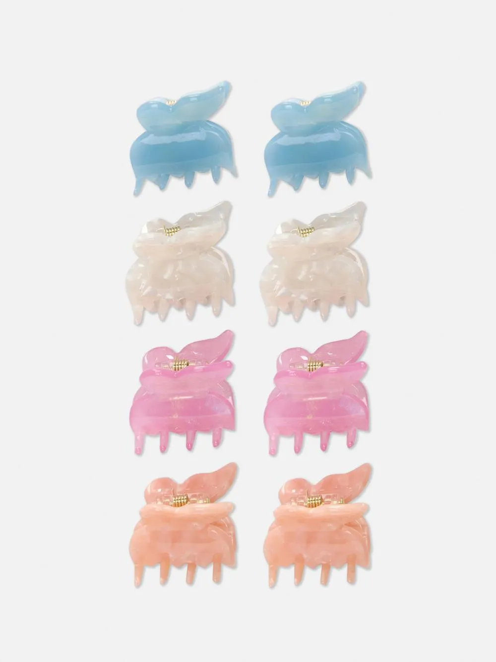 Mini-Flügelklammern in Schmetterlingsform, 8er-Pack