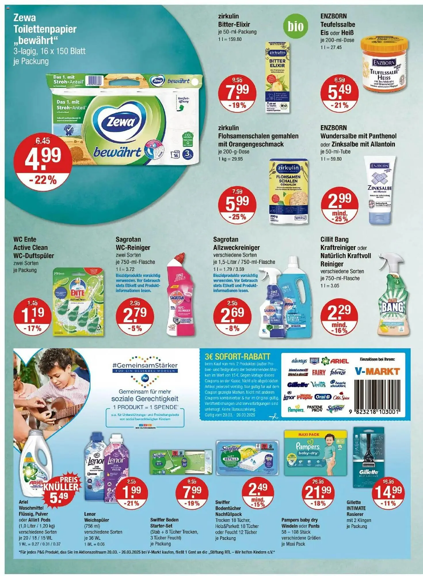 V Markt Prospekt von 20. März bis 26. März 2025 - Prospekt seite 10