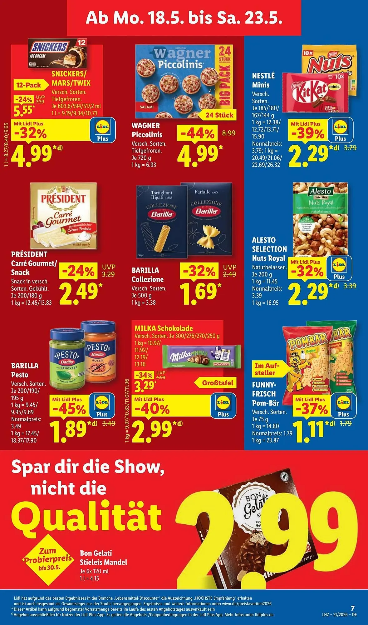 Lidl Prospekt von 18. Mai bis 24. Mai 2026 - Prospekt seite 19