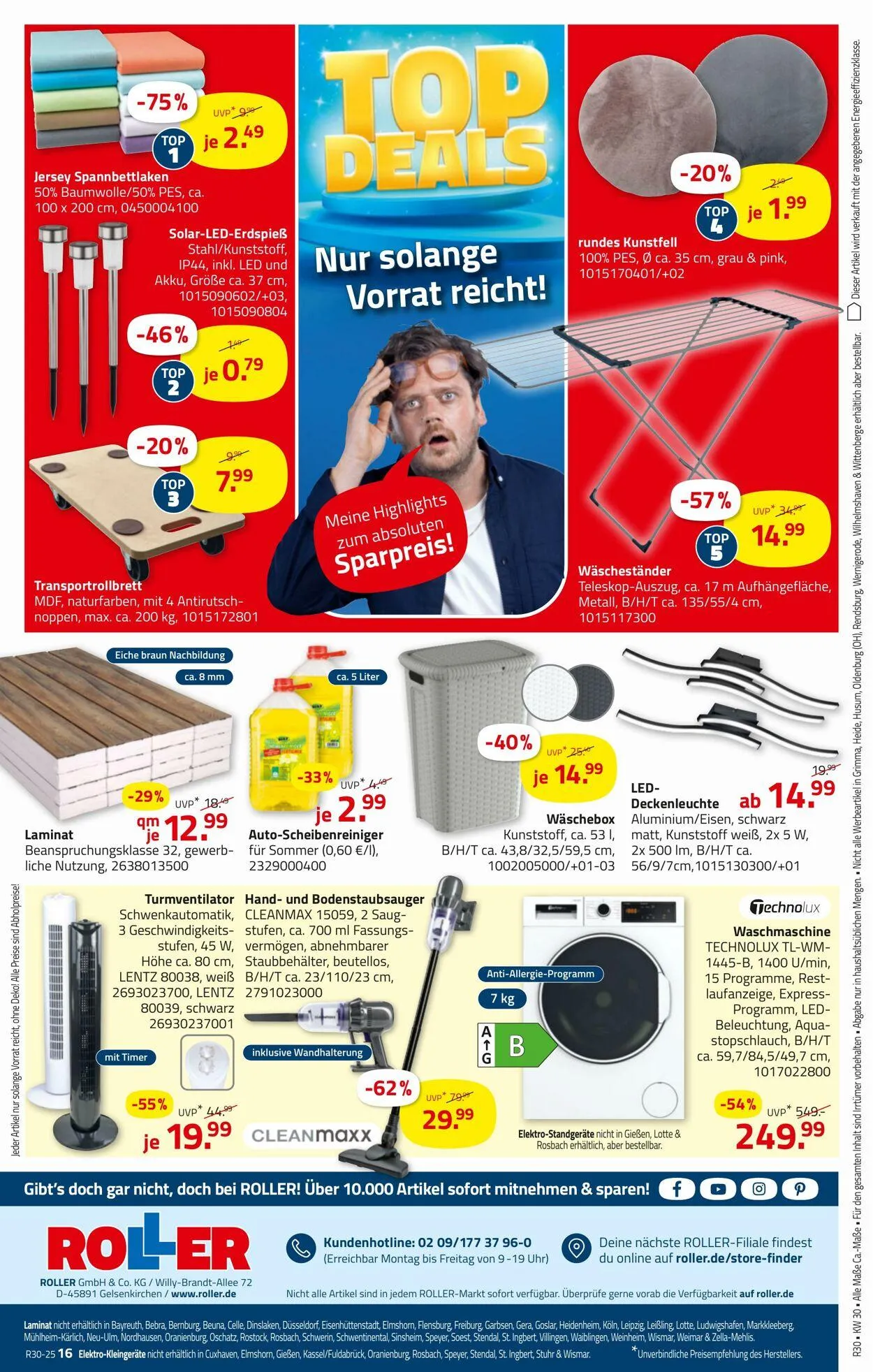 Roller Aktueller Prospekt von 20. Juli bis 26. Juli 2025 - Prospekt seite 9