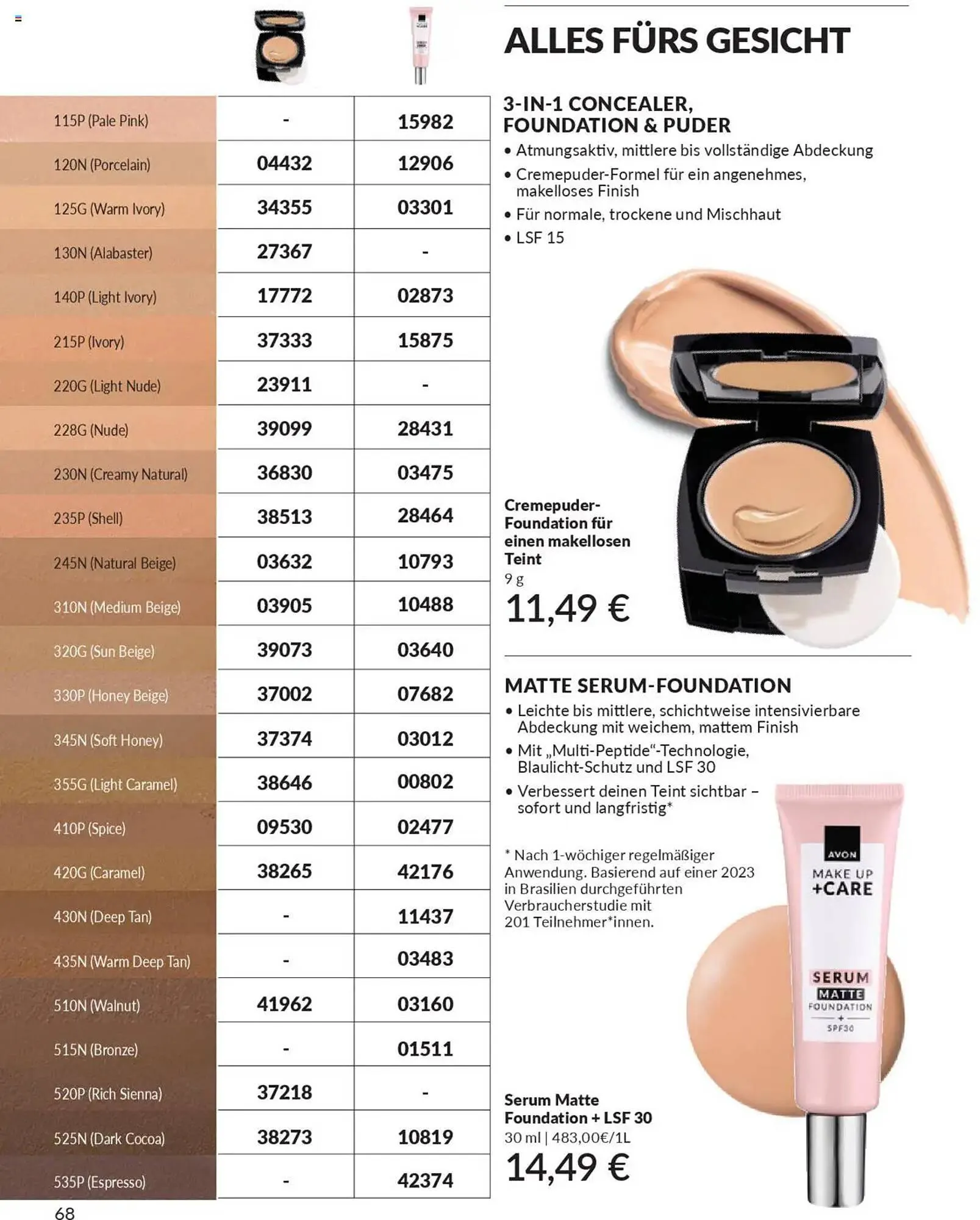 Avon Prospekt von 1. Oktober bis 31. Oktober 2025 - Prospekt seite 70