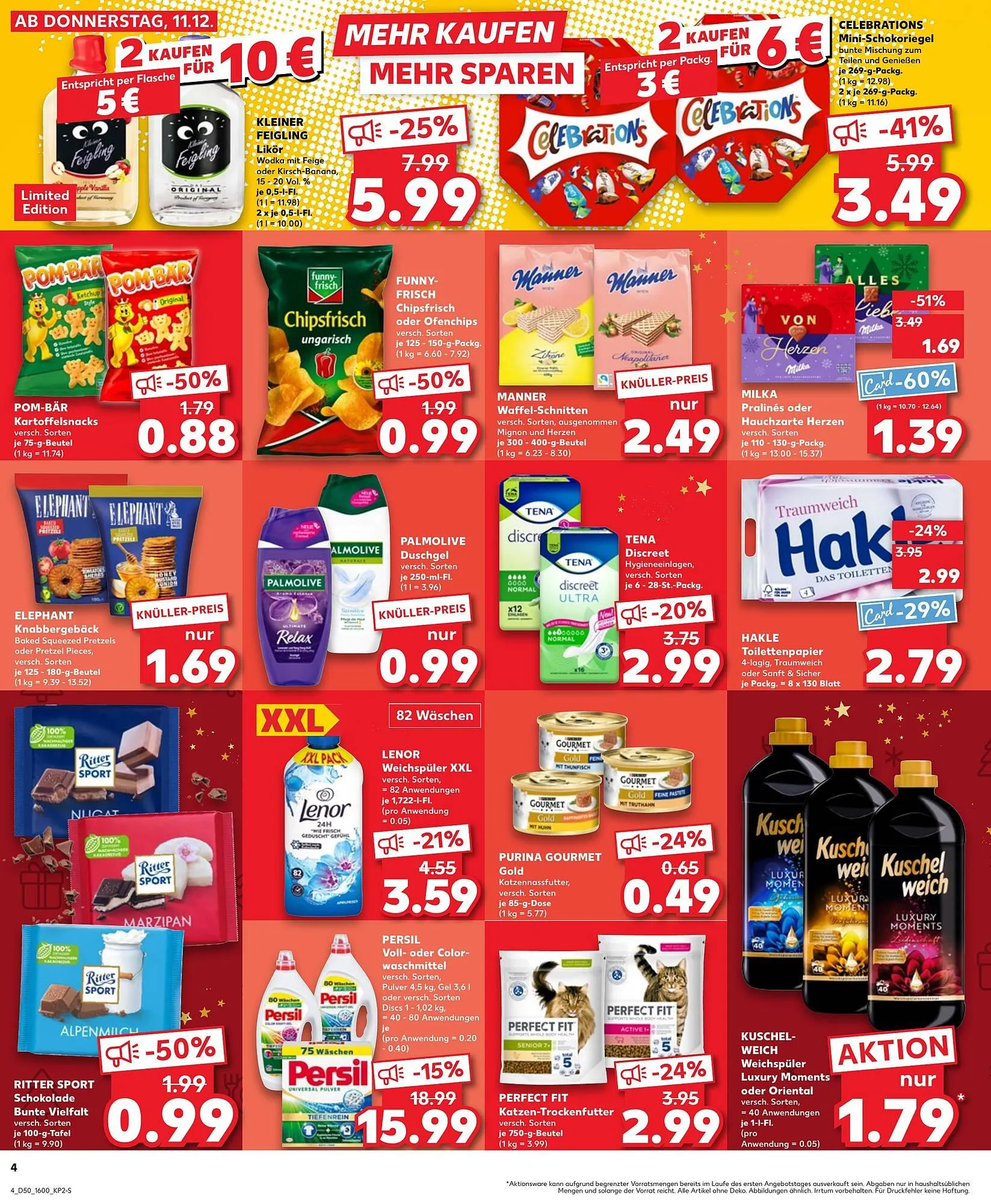 Kaufland Prospekt von 11. Dezember bis 17. Dezember 2025 - Prospekt seite 4