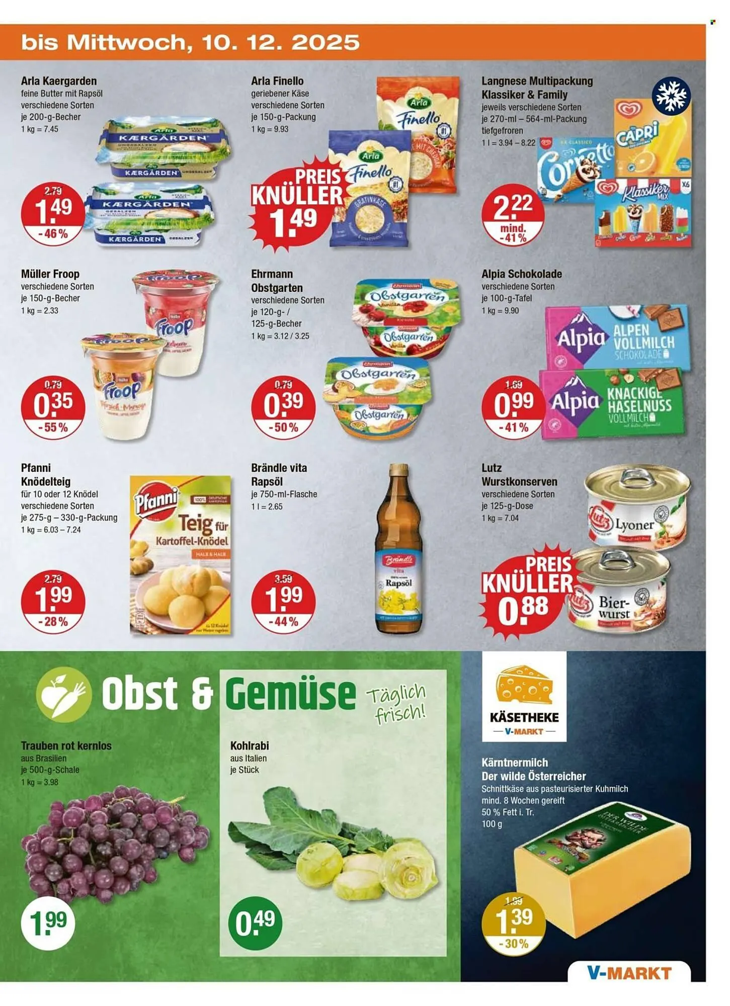 V Markt Prospekt von 4. Dezember bis 10. Dezember 2025 - Prospekt seite 27