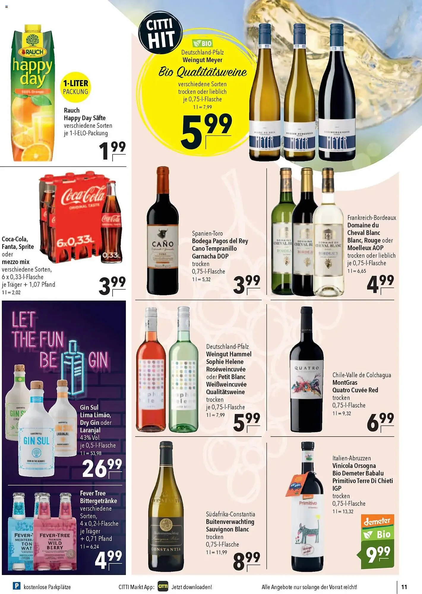 CITTI Markt Prospekt von 4. März bis 10. März 2026 - Prospekt seite 11