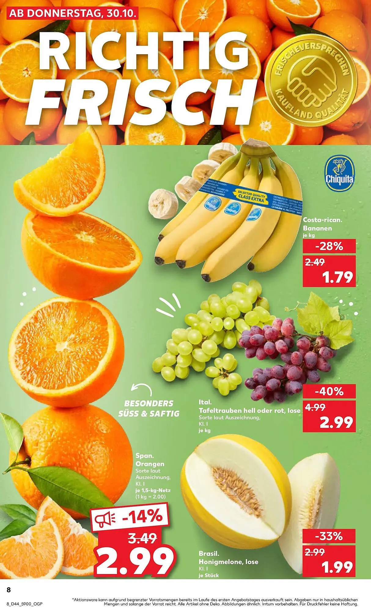 Kaufland Prospekt von 2. November bis 5. November 2025 - Prospekt seite 8