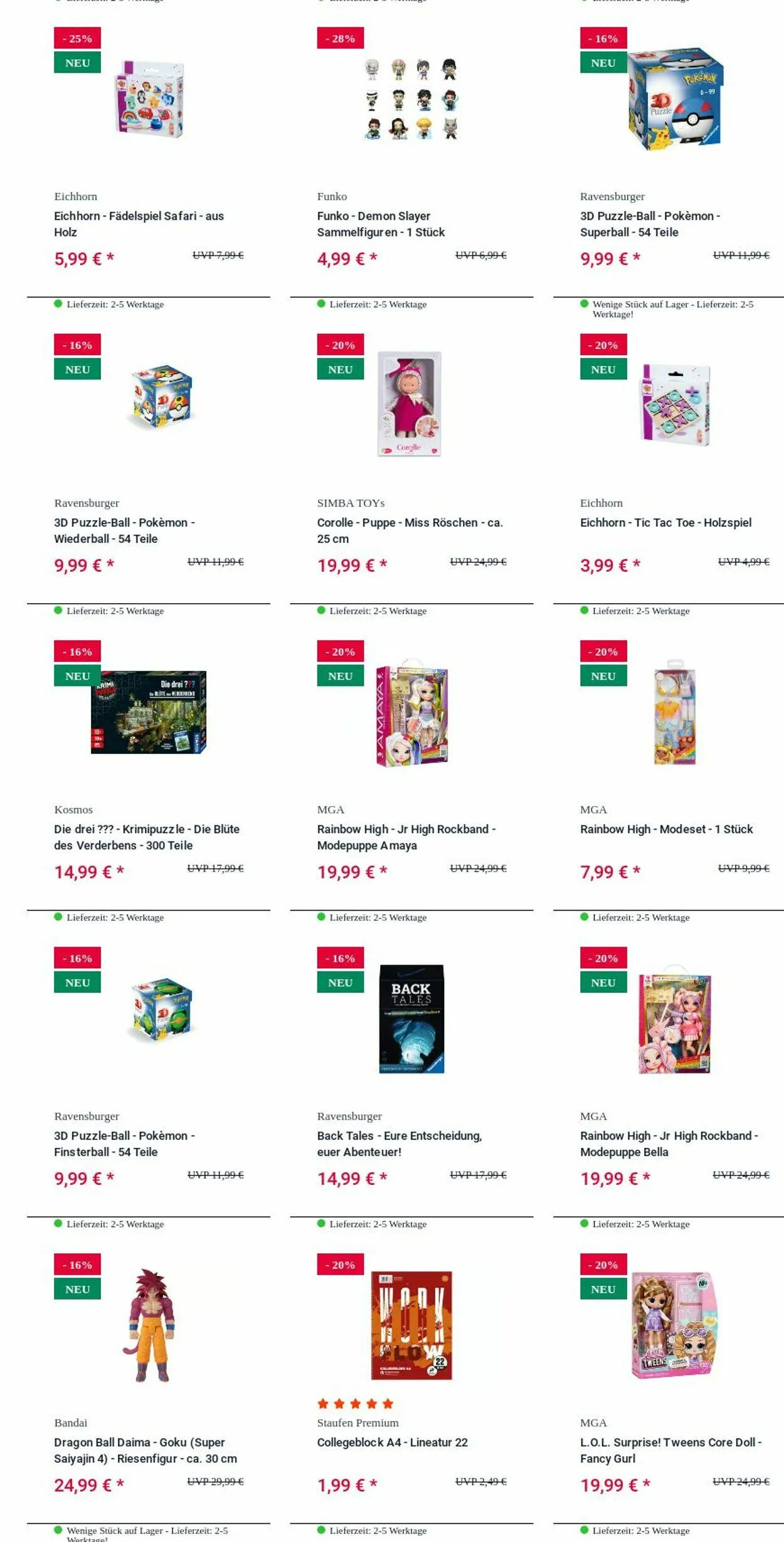 ROFU Kinderland Aktueller Prospekt von 20. Oktober bis 29. Oktober 2025 - Prospekt seite 19