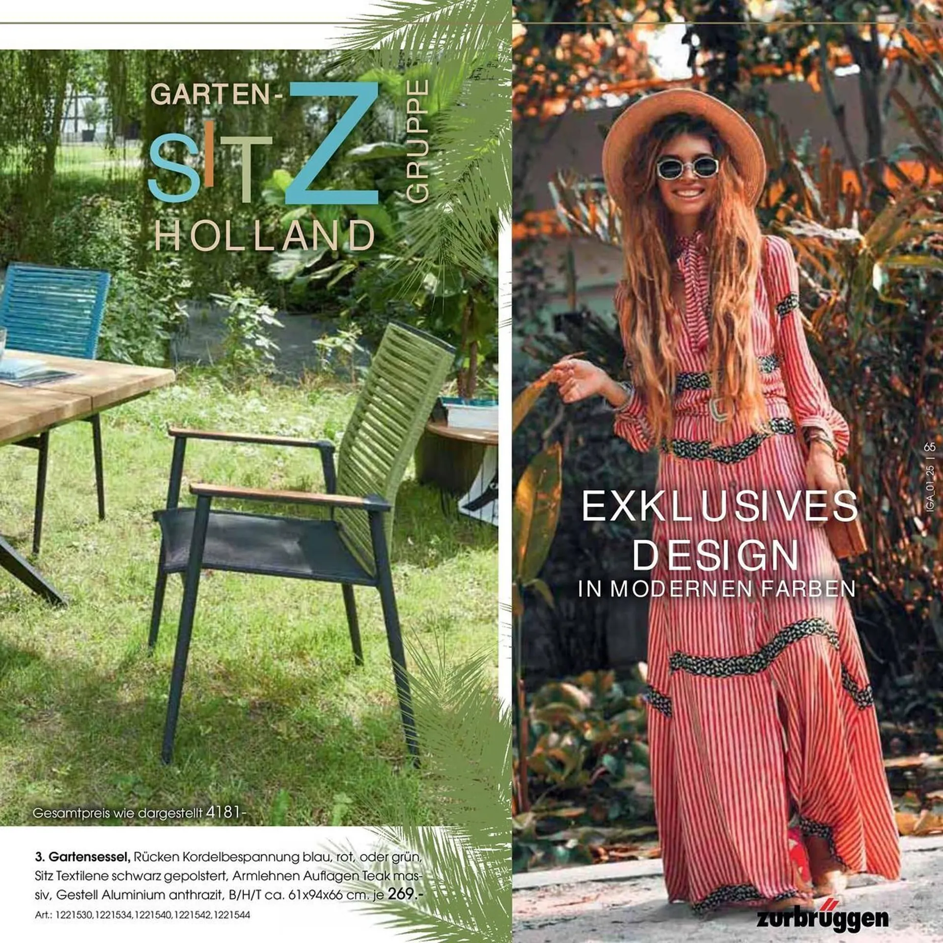 Zurbrüggen Prospekt von 14. Mai bis 31. August 2025 - Prospekt seite 65