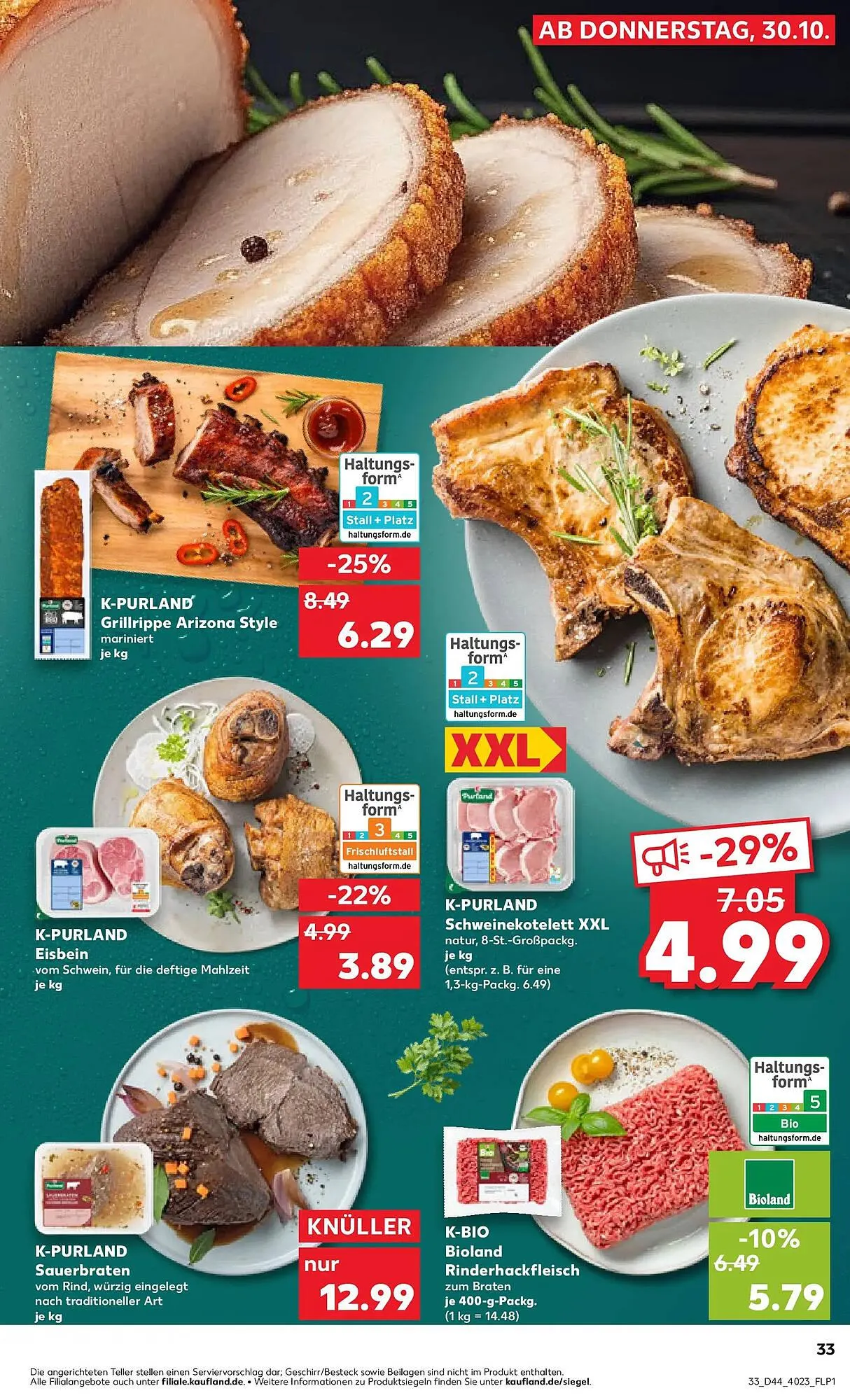 Kaufland Prospekt von 2. November bis 5. November 2025 - Prospekt seite 33