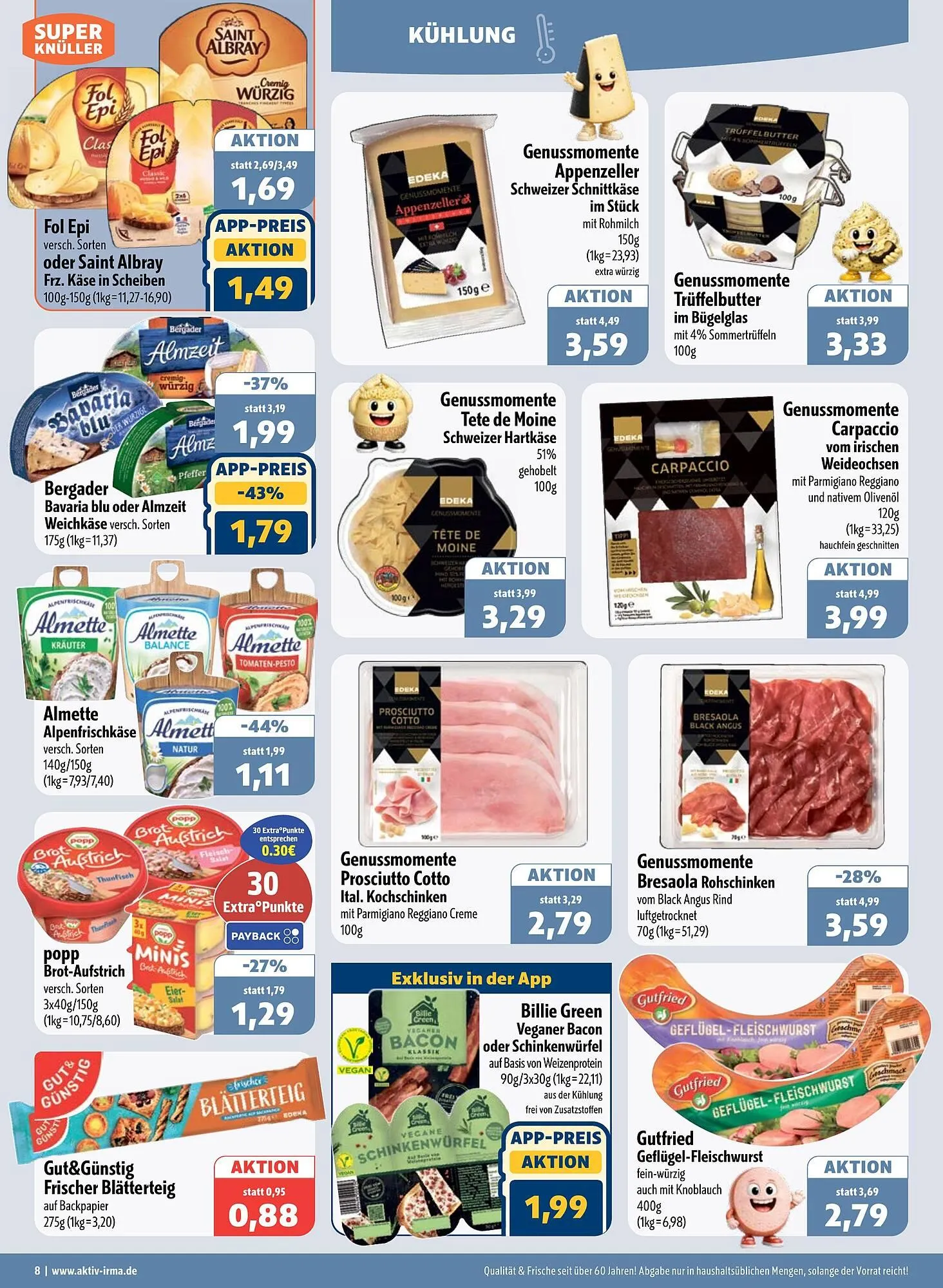 Aktiv Irma Prospekt von 23. März bis 28. März 2026 - Prospekt seite 8