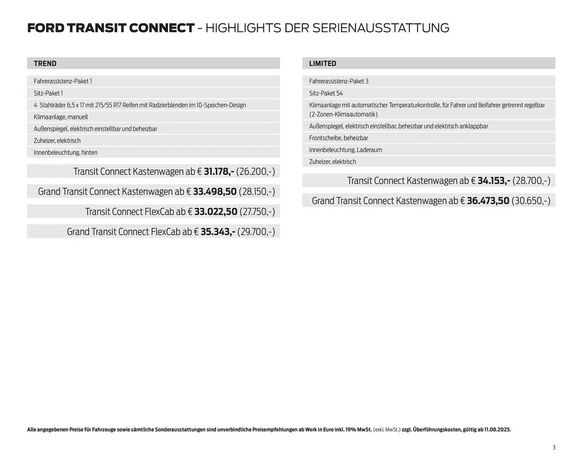 Ford Prospekt von 15. Oktober bis 29. Oktober 2025 - Prospekt seite 3