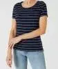 Gestreiftes T-Shirt Janina, Stretchanteil