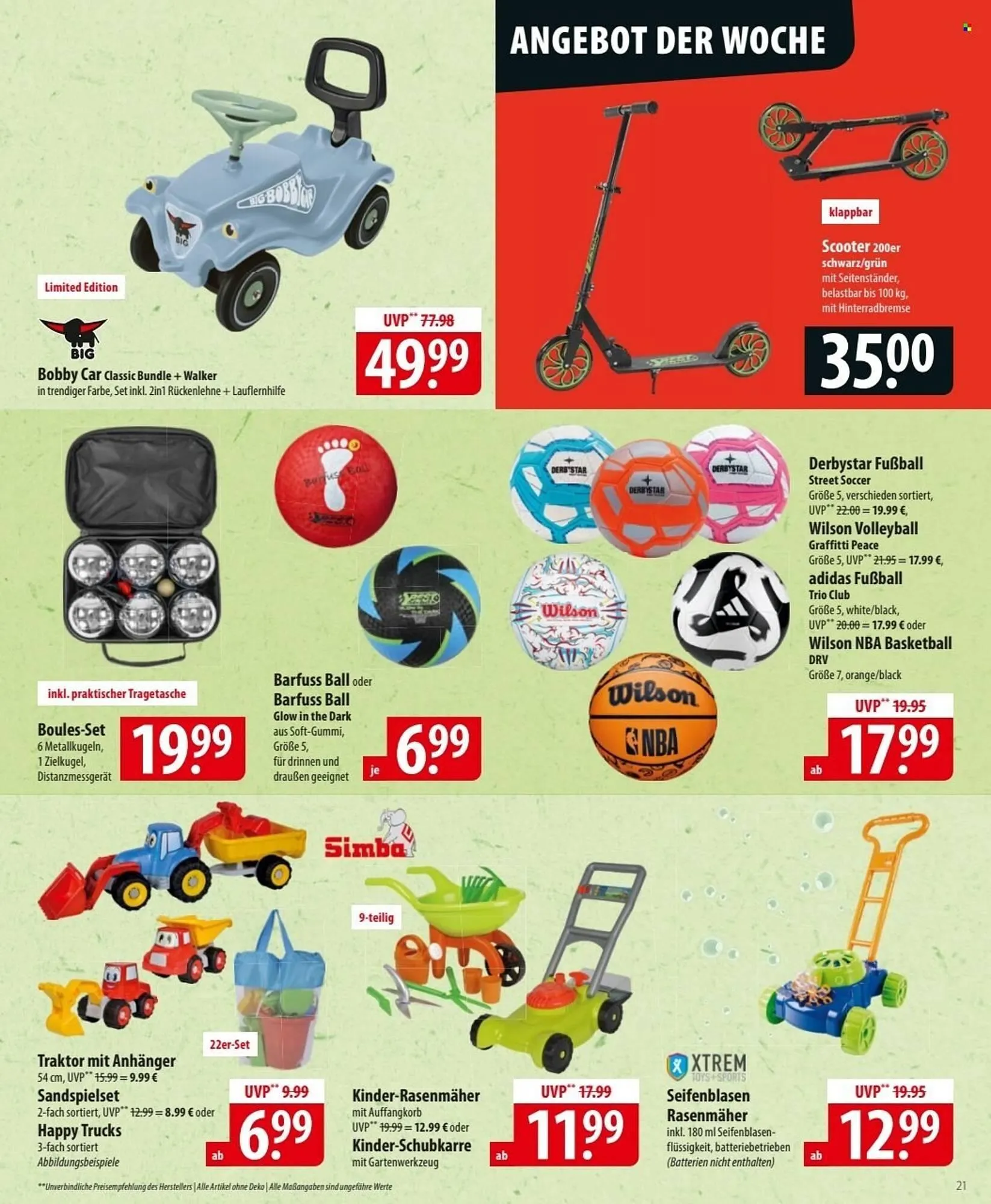 Famila Nord Ost Prospekt von 5. Mai bis 10. Mai 2025 - Prospekt seite 21