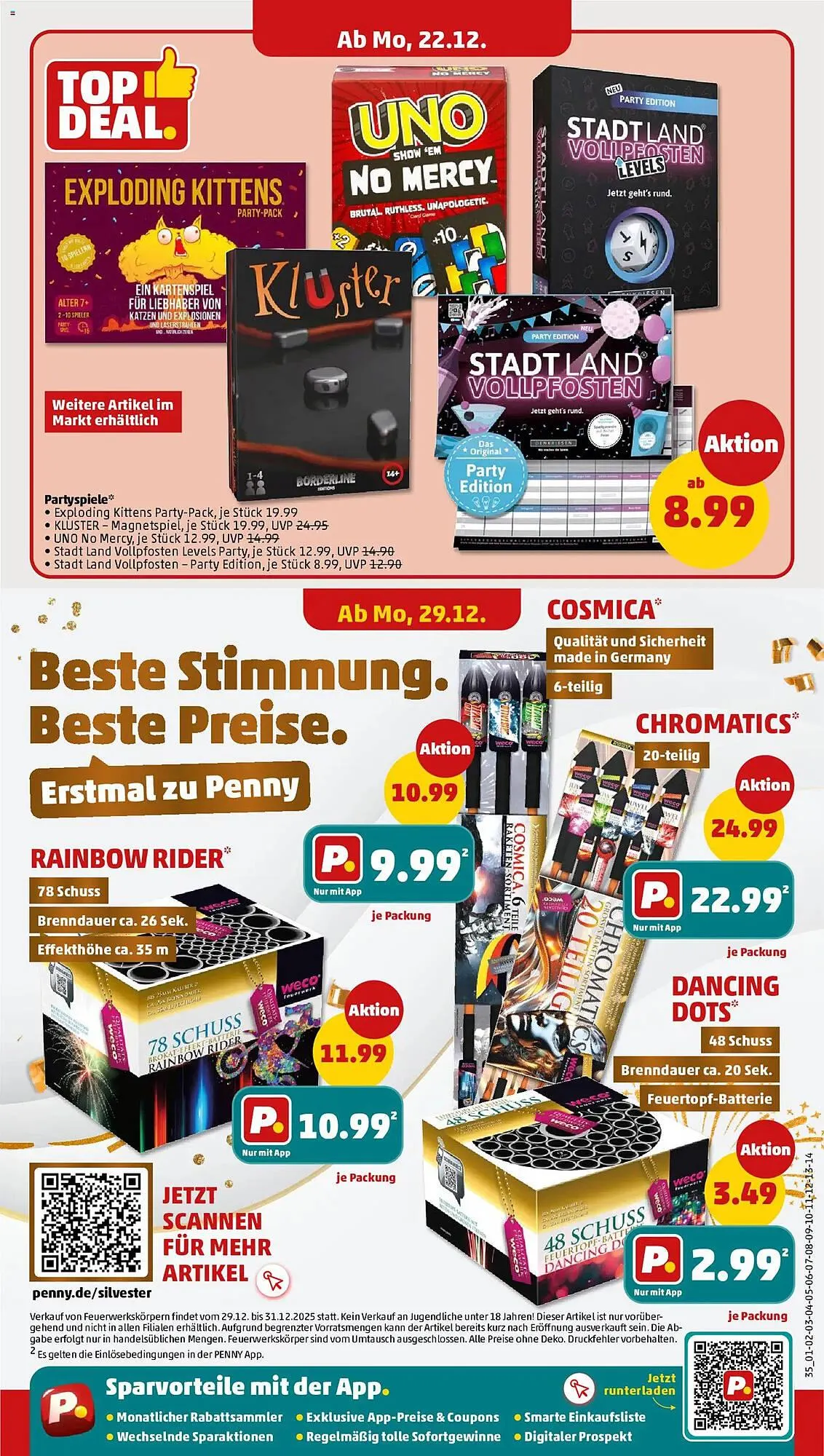 PENNY Prospekt von 22. Dezember bis 27. Dezember 2025 - Prospekt seite 39