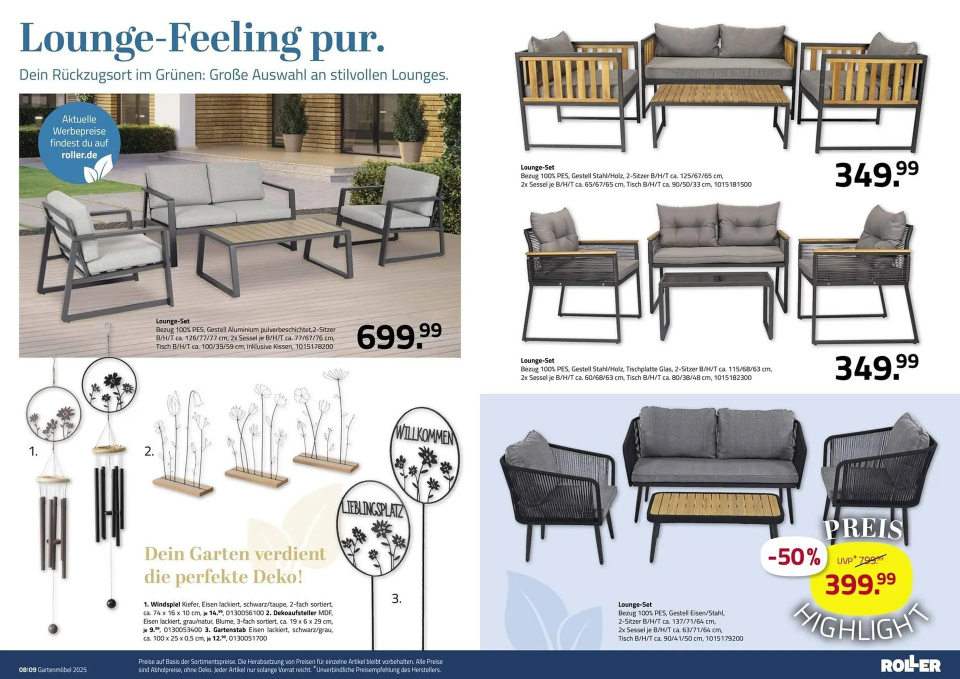 ROLLER Prospekt von 25. März bis 28. September 2025 - Prospekt seite 5