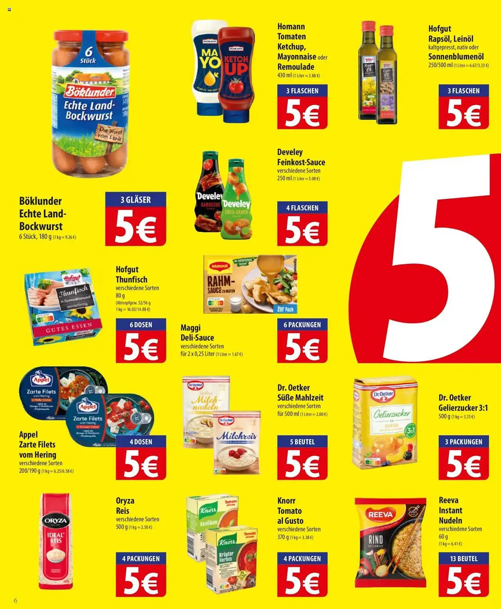 Famila Nord Ost Prospekt von 14. Juli bis 19. Juli 2025 - Prospekt seite 6