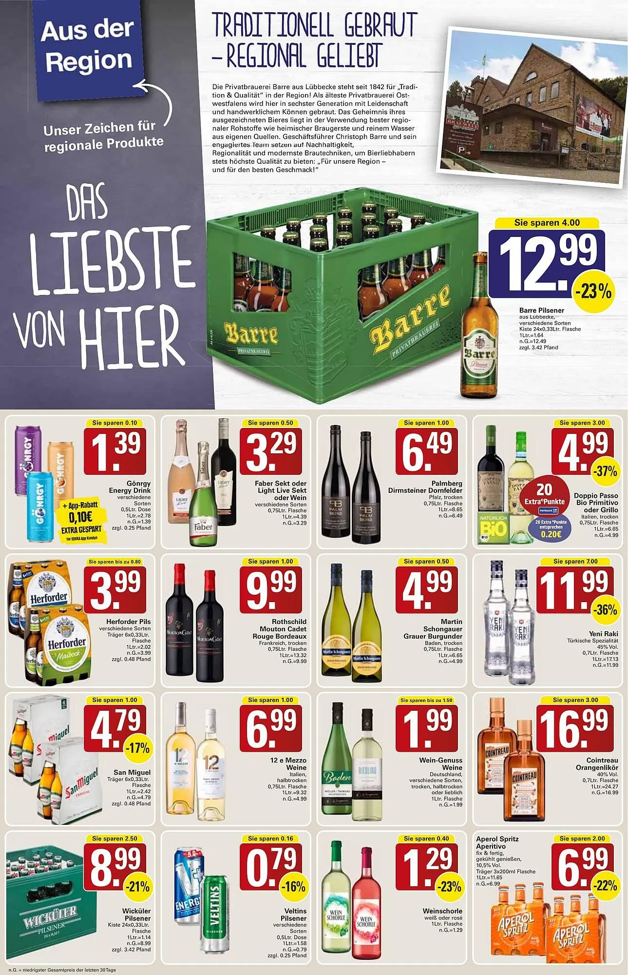 WEZ Prospekt von 24. März bis 29. März 2025 - Prospekt seite 15