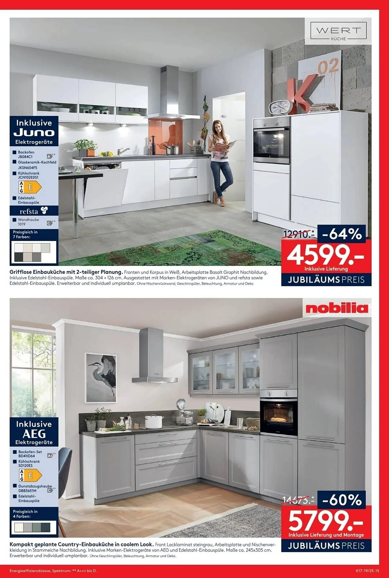 Möbel Rieger Prospekt von 30. April bis 6. Mai 2025 - Prospekt seite 15