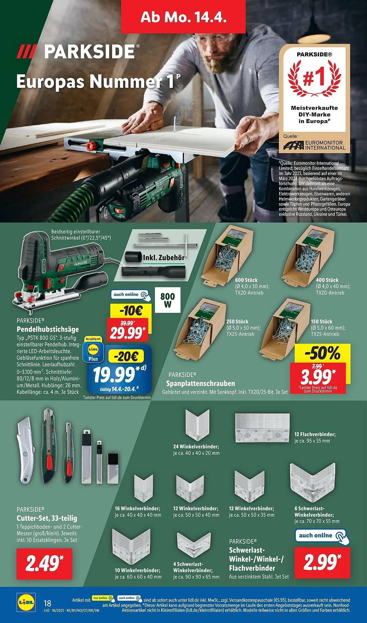 Lidl Prospekt von 14. April bis 20. April 2025 - Prospekt seite 26