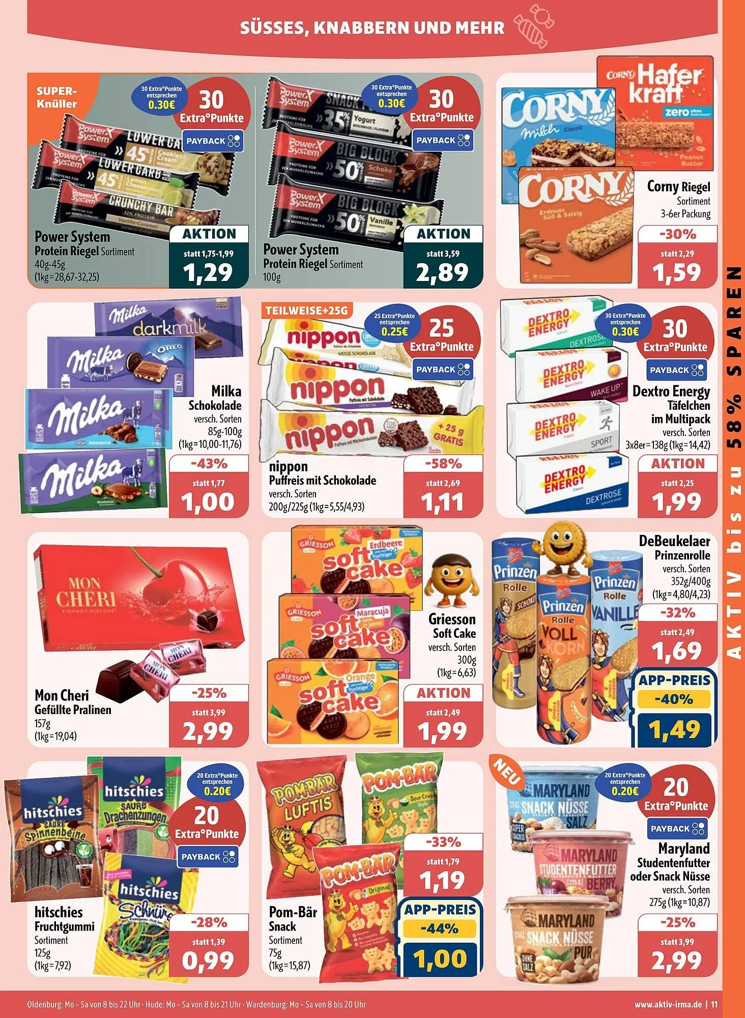 Aktiv Irma Prospekt von 19. Januar bis 24. Januar 2026 - Prospekt seite 11