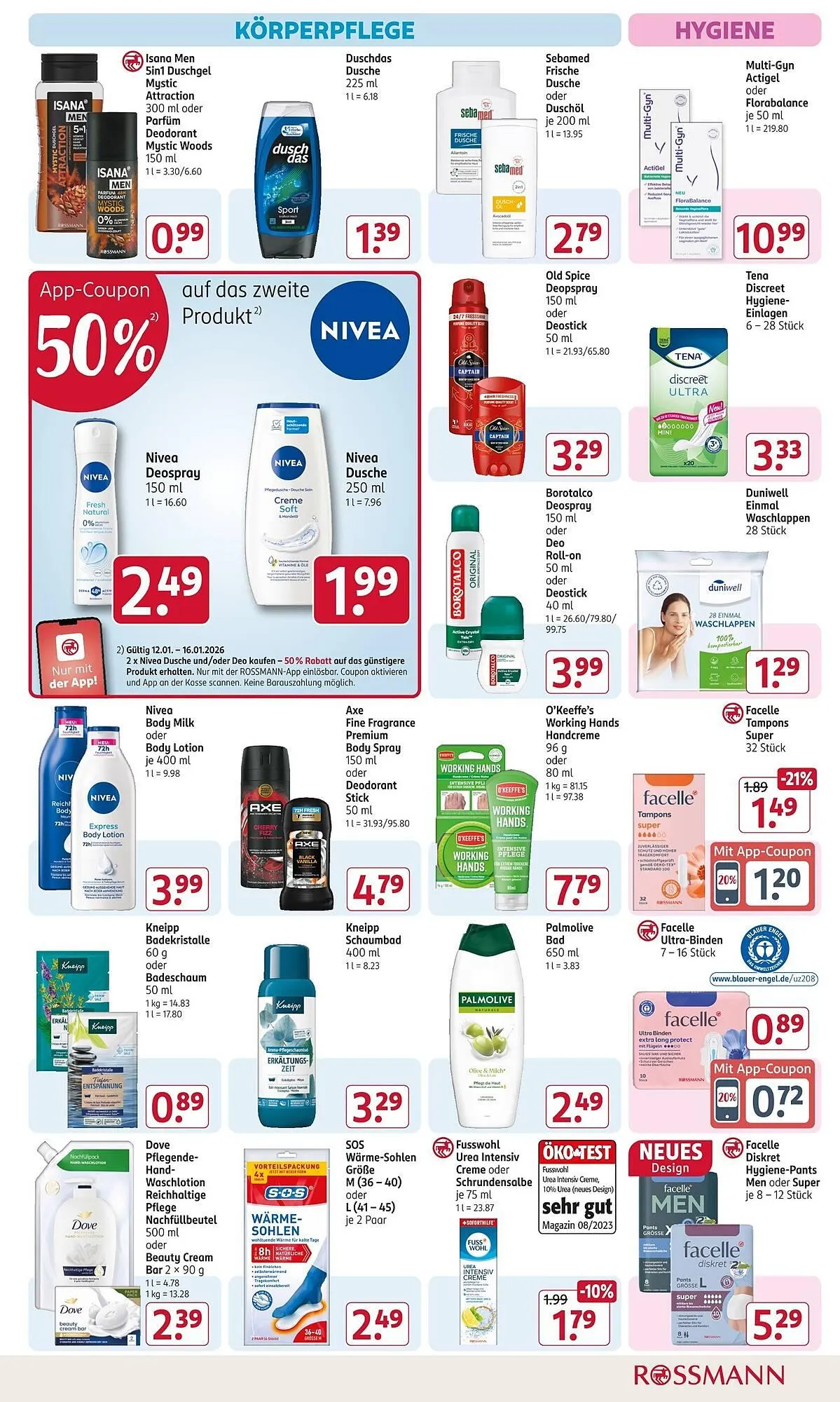 Rossmann Prospekt von 12. Januar bis 16. Januar 2026 - Prospekt seite 7