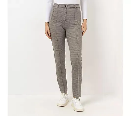 RAPHAELA BY BRAX, Hose Lillyth New 182 Rundumdehnbund Super-slim-Fit Allover-Druck