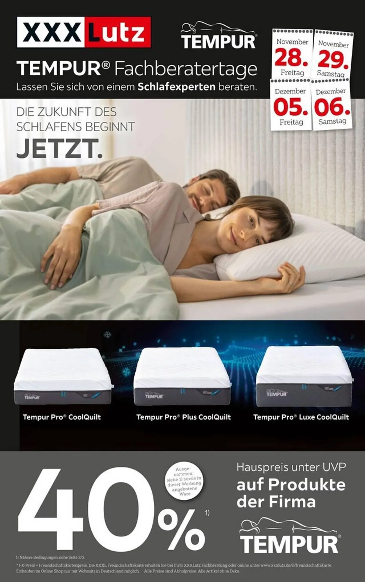 XXXLutz Prospekt von 24. November bis 30. November 2025 - Prospekt seite 1