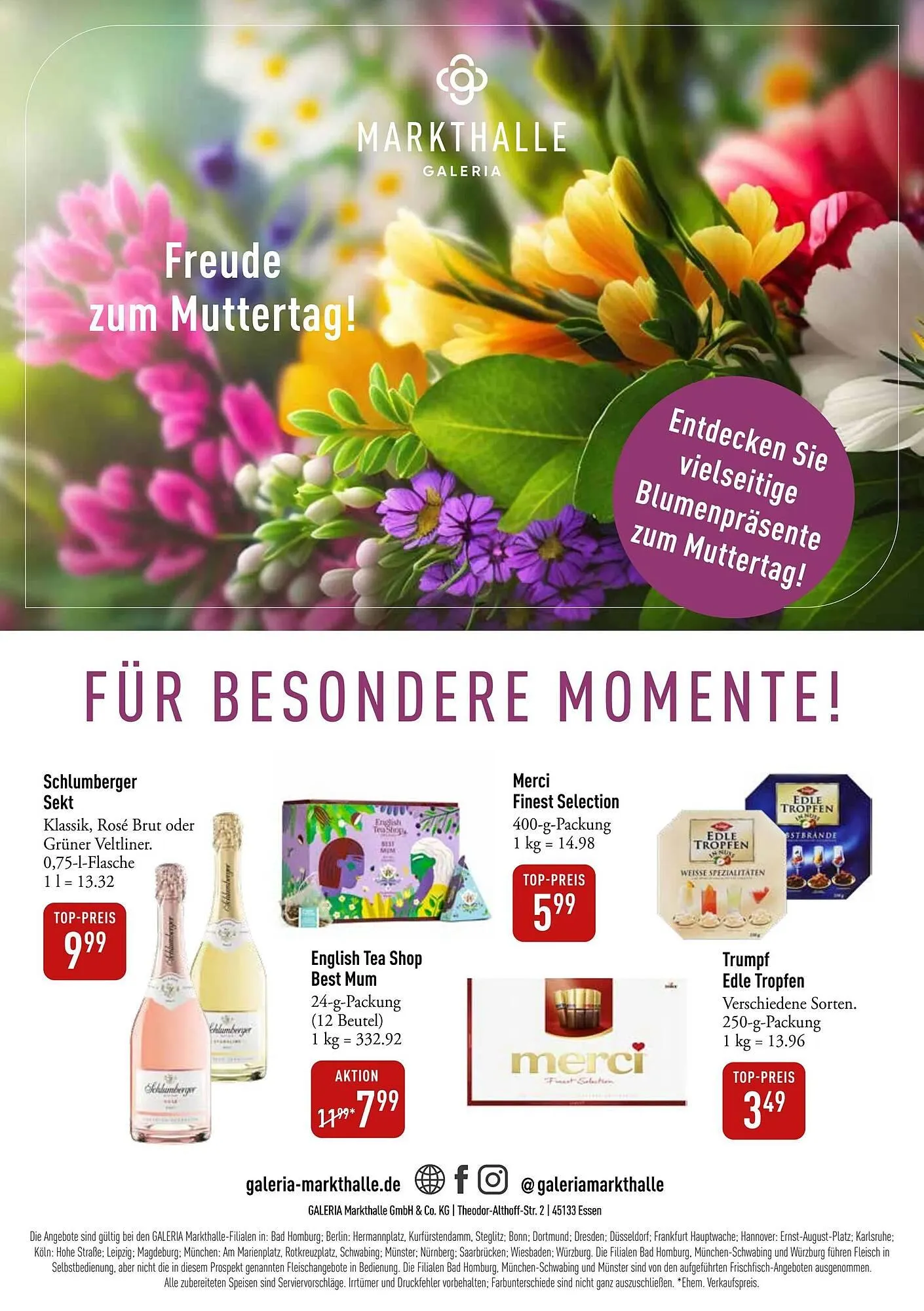 Galeria Markthalle Prospekt von 5. Mai bis 12. Mai 2025 - Prospekt seite 12
