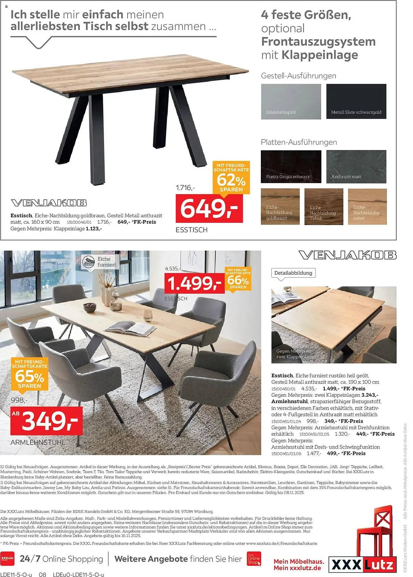 XXXLutz Prospekt von 2. November bis 16. November 2025 - Prospekt seite 8