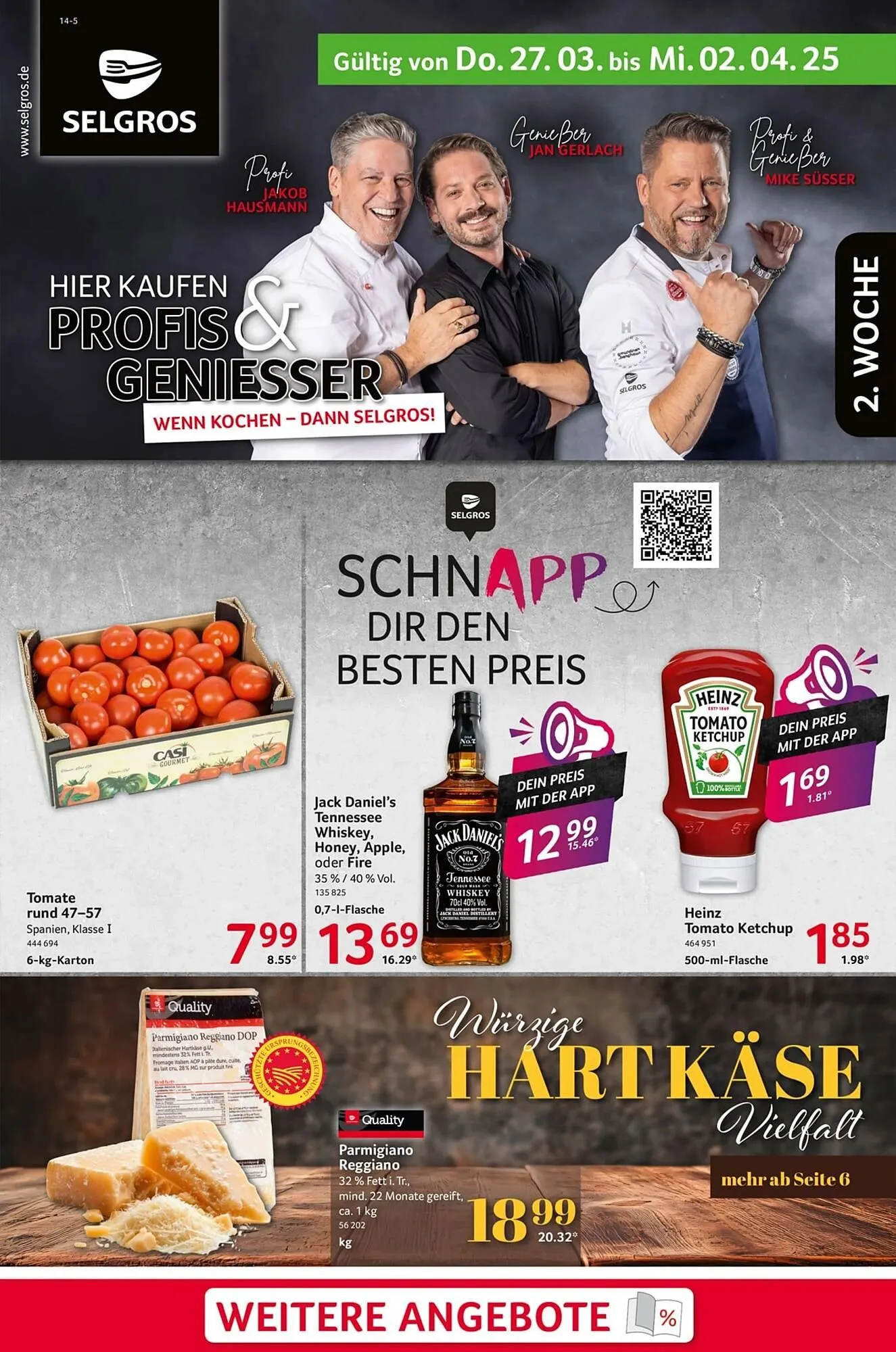 Selgros Prospekt von 27. März bis 3. April 2025 - Prospekt seite 1