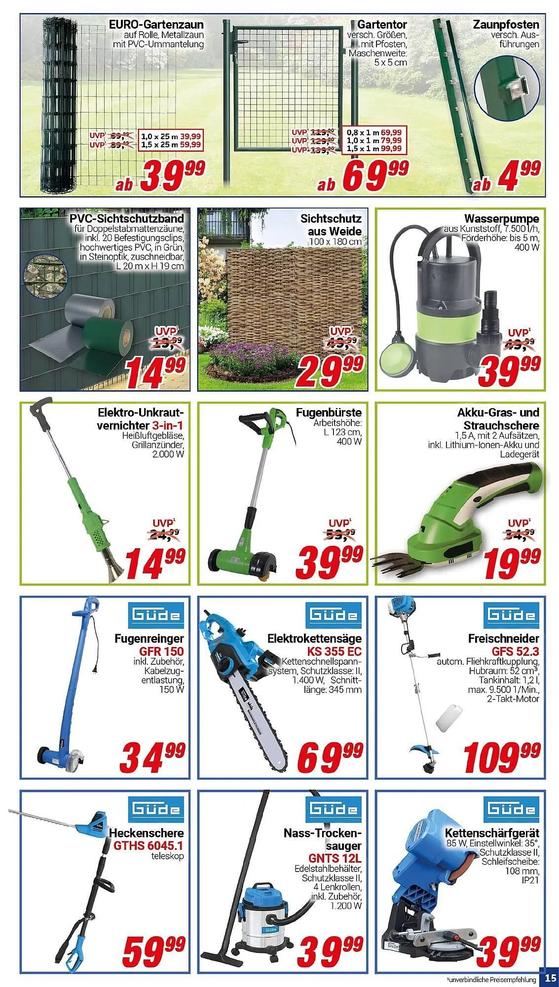 CENTERSHOP Prospekt von 24. März bis 29. März 2025 - Prospekt seite 15