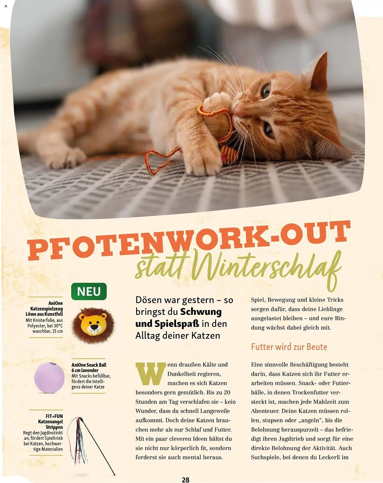 Fressnapf Magazin von 1. Januar bis 28. Februar 2026 - Prospekt seite 28