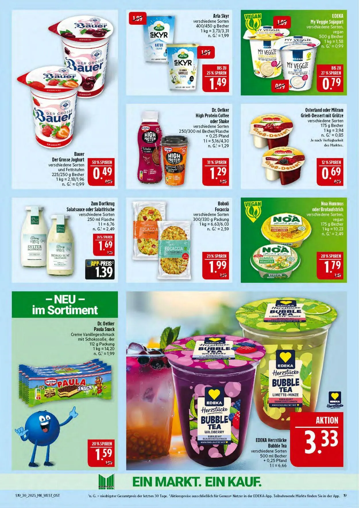 Marktkauf - Nürnberg-Thon Aktueller Prospekt von 21. Juli bis 26. Juli 2025 - Prospekt seite 19