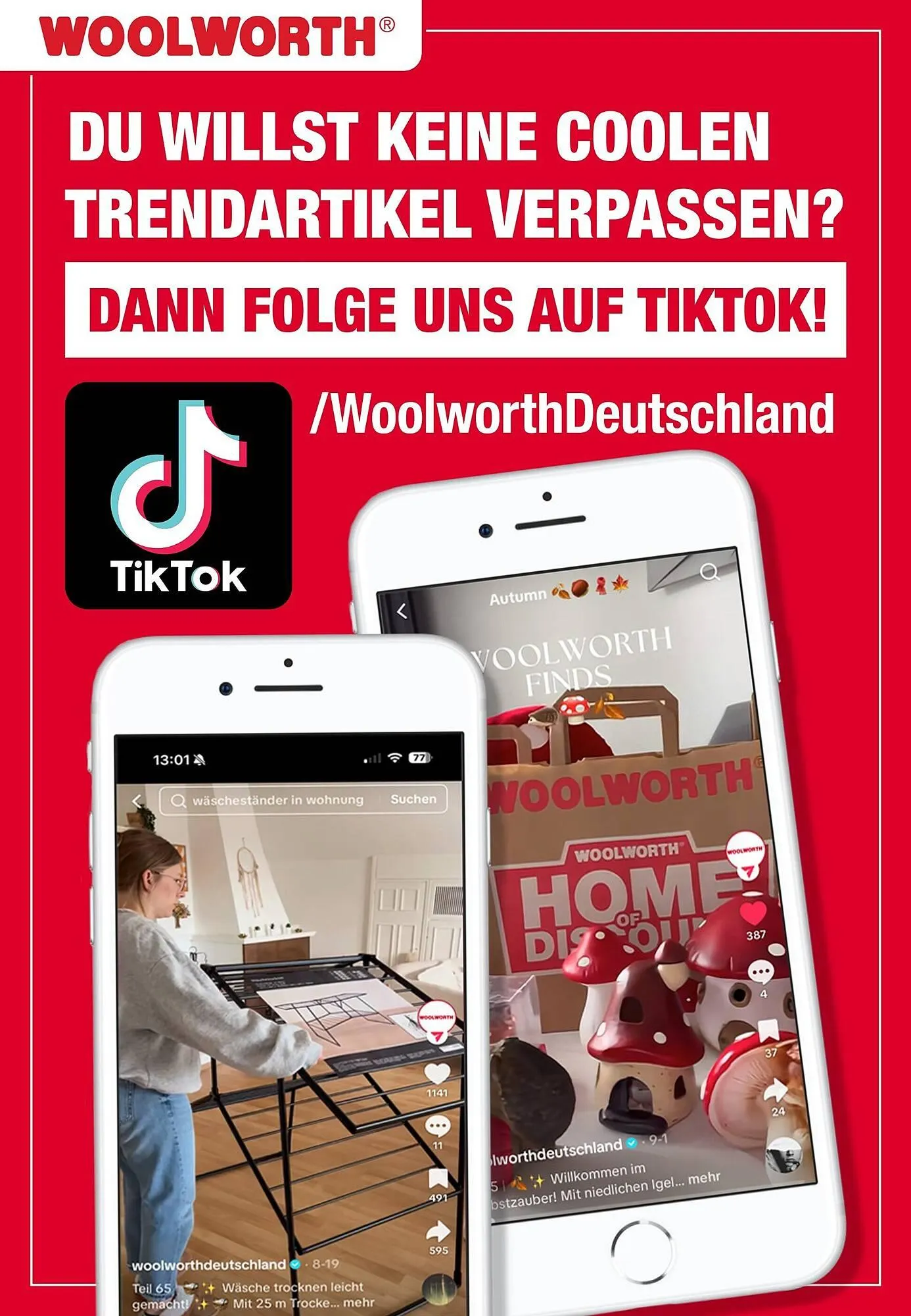 Woolworth Prospekt von 24. Oktober bis 3. November 2025 - Prospekt seite 68