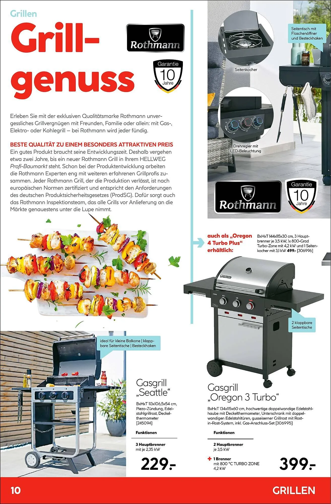 Hellweg Prospekt von 18. April bis 10. Mai 2025 - Prospekt seite 10