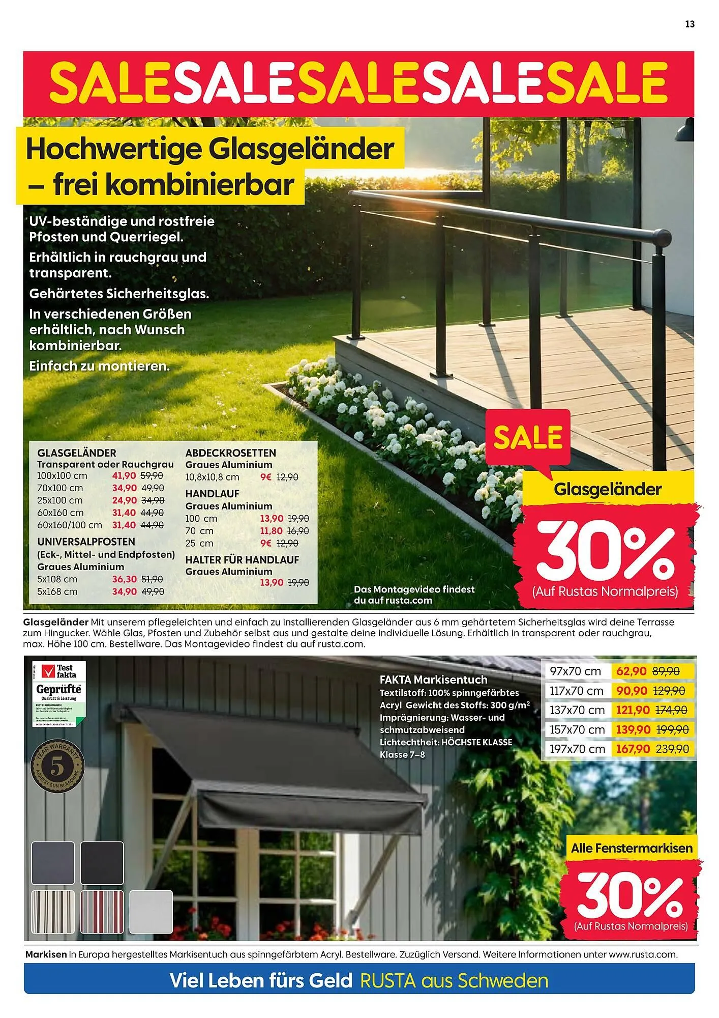 Rusta Prospekt von 19. Juli bis 25. Juli 2025 - Prospekt seite 13