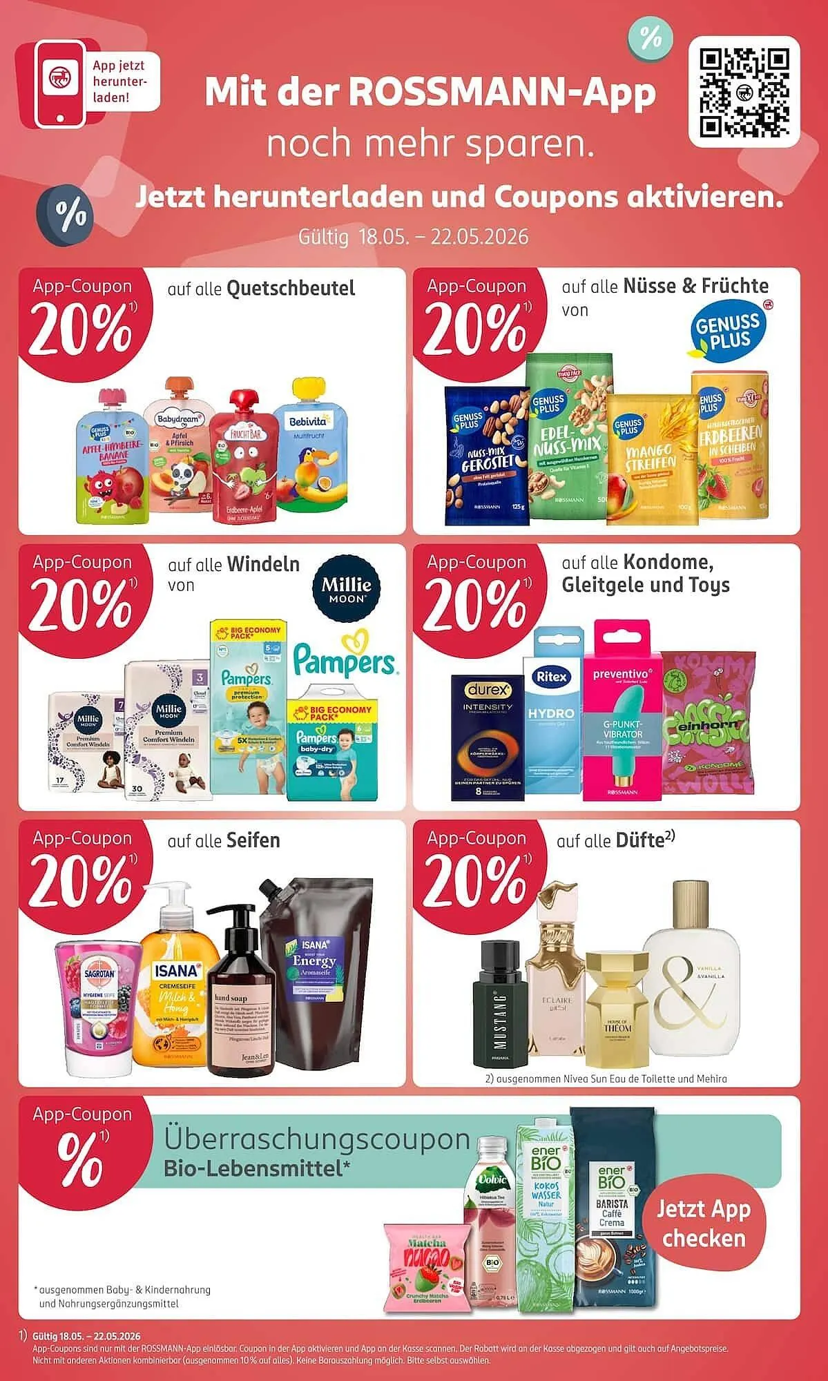 Rossmann Prospekt von 18. Mai bis 22. Mai 2026 - Prospekt seite 18