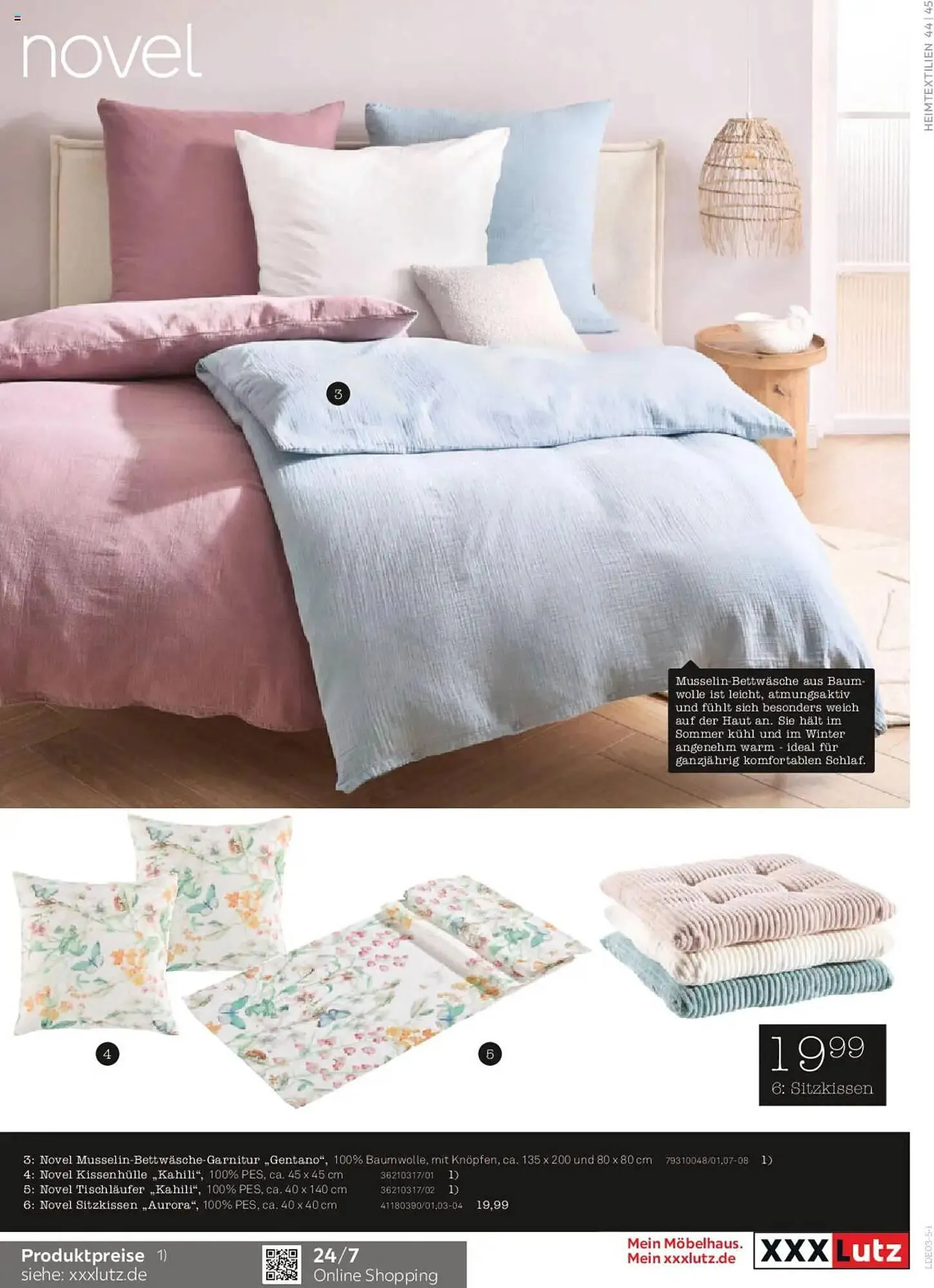 XXXLutz Prospekt von 1. März bis 30. Juni 2025 - Prospekt seite 45