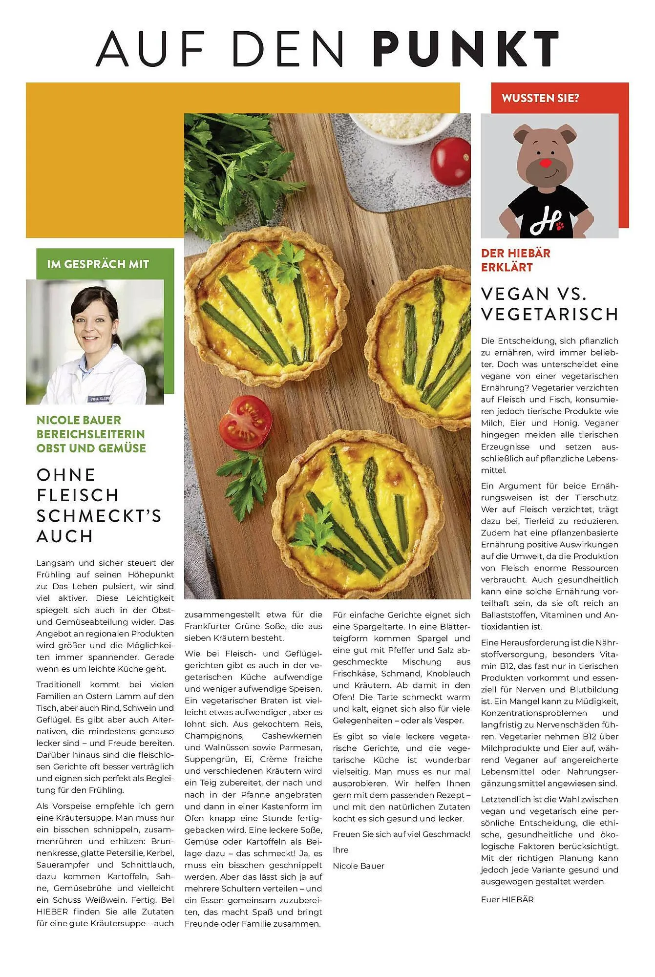 Hieber's Frische Center Prospekt von 6. April bis 12. April 2025 - Prospekt seite 4