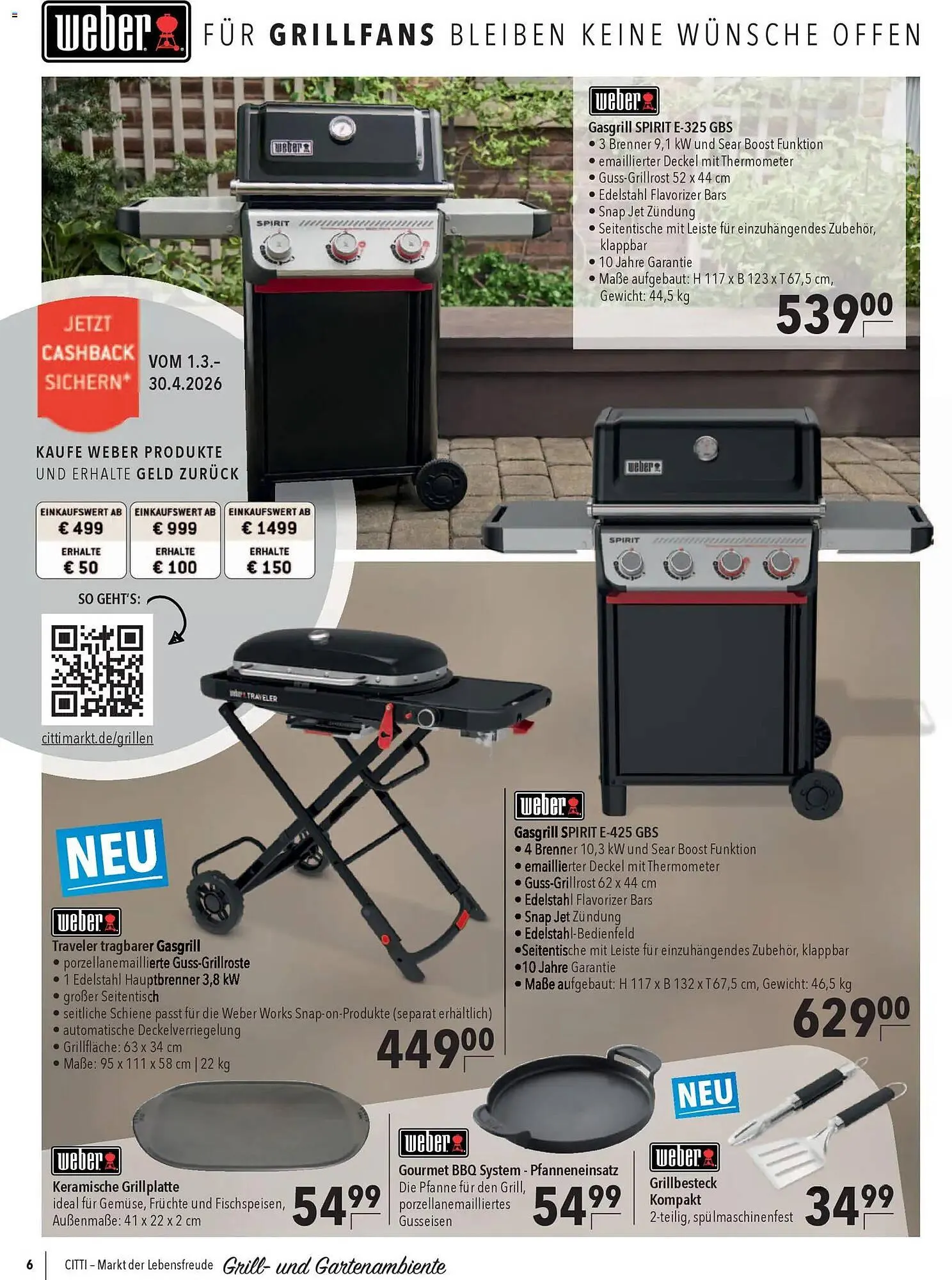 CITTI Markt Prospekt von 18. März bis 7. April 2026 - Prospekt seite 6