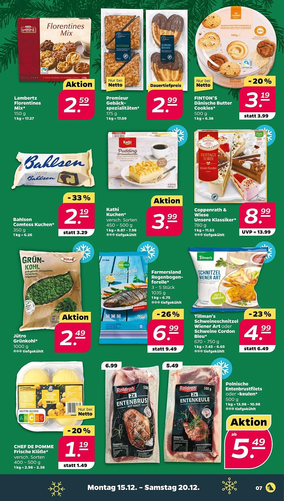 NETTO Prospekt von 15. Dezember bis 20. Dezember 2025 - Prospekt seite 7