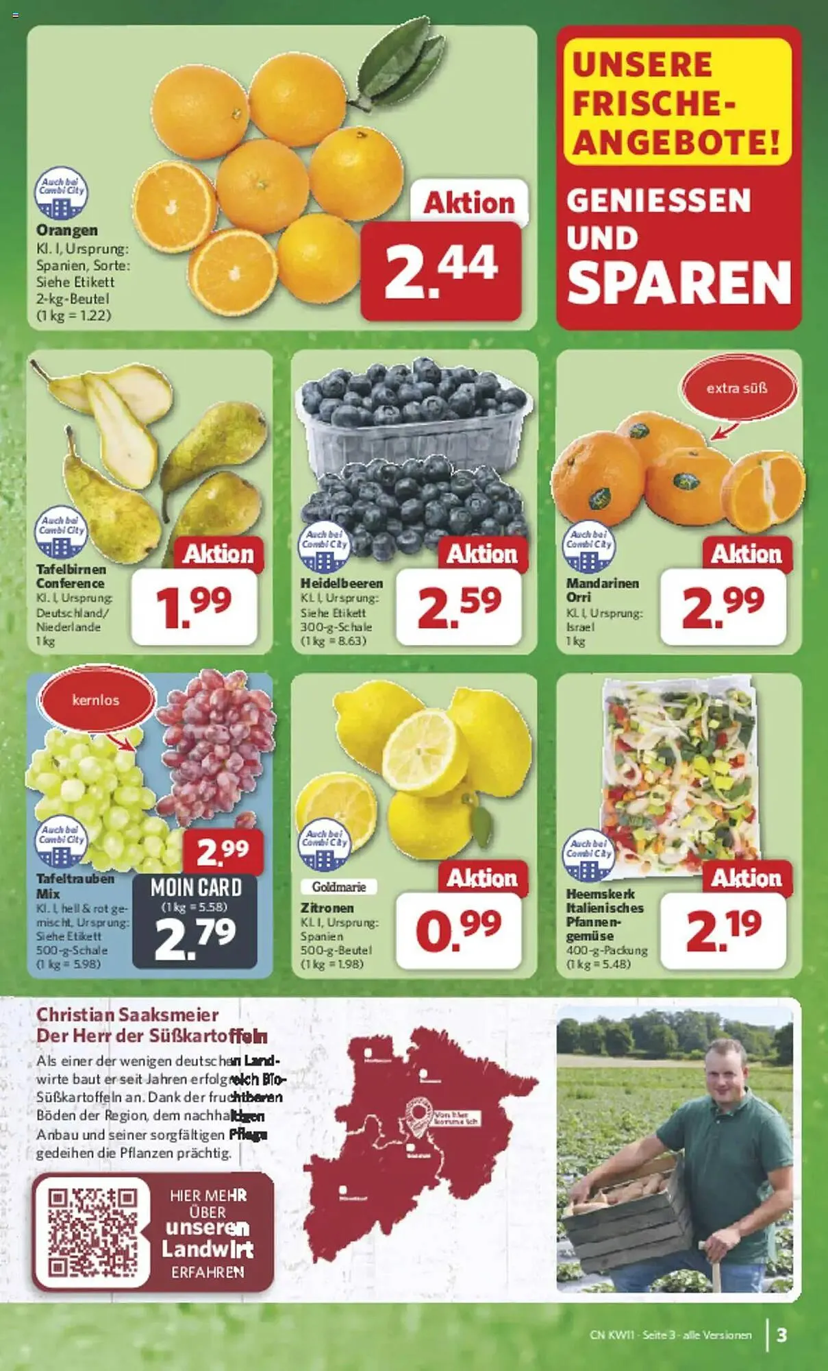 Combi Prospekt von 10. März bis 15. März 2025 - Prospekt seite 3