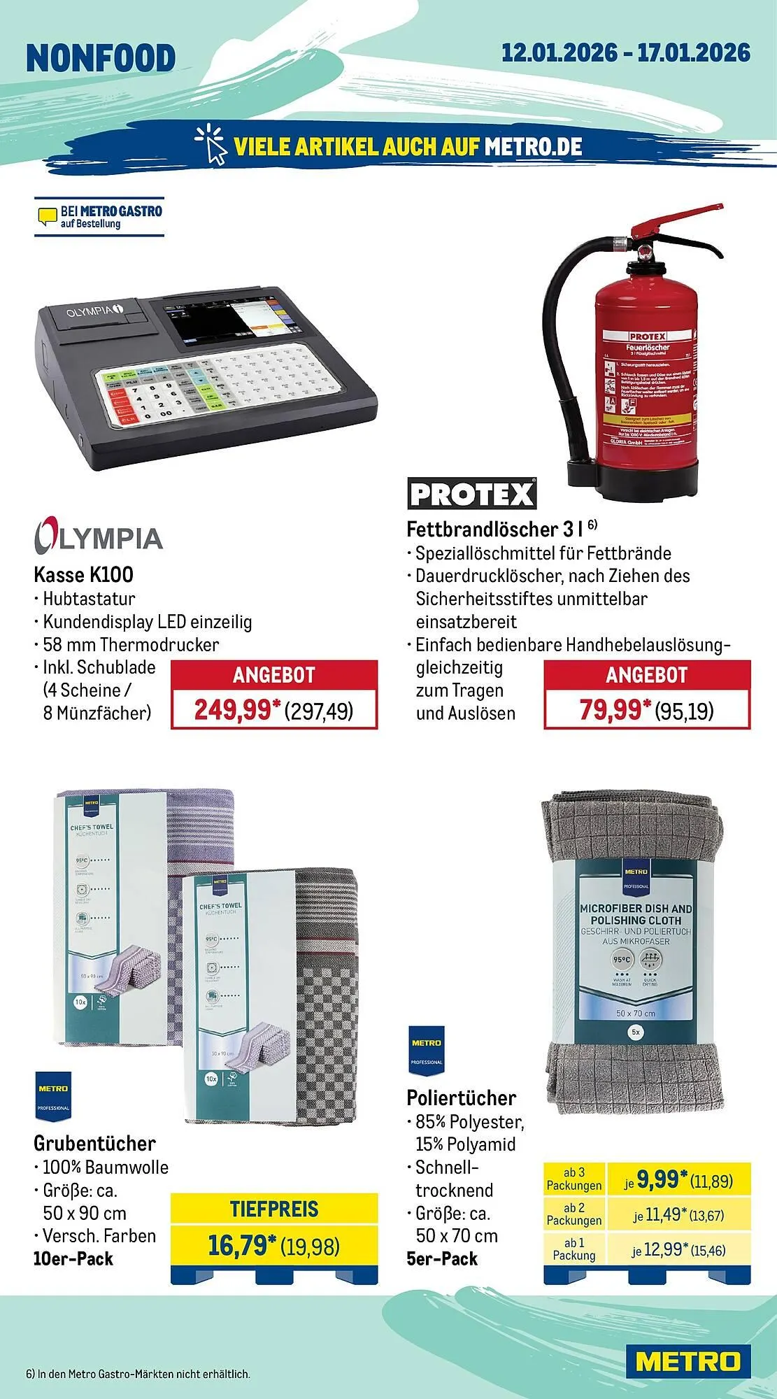 METRO Prospekt von 12. Januar bis 17. Januar 2026 - Prospekt seite 21
