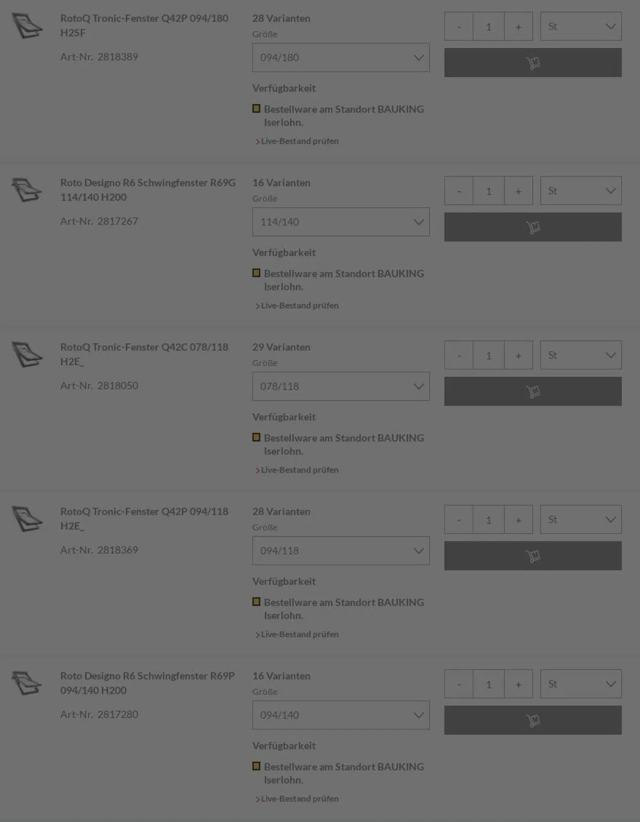 Bauking von 21. Juli bis 30. Juli 2025 - Prospekt seite 14