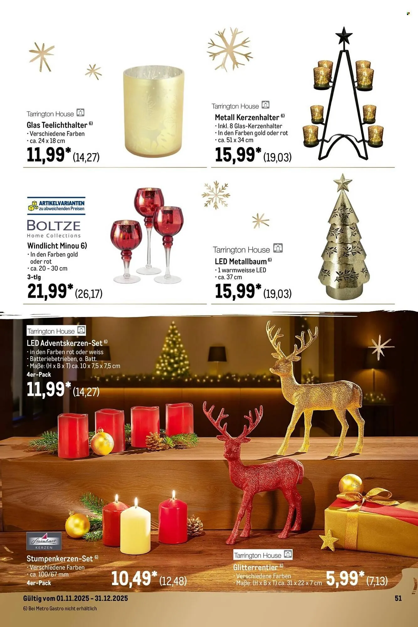 METRO Prospekt von 1. November bis 31. Dezember 2025 - Prospekt seite 59